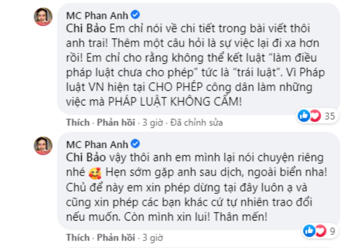 MC Phan Anh - Chi Bảo tranh cãi quan điểm từ thiện: 'Dùng tài khoản cá nhân để kêu gọi là trái luật' Ảnh 5