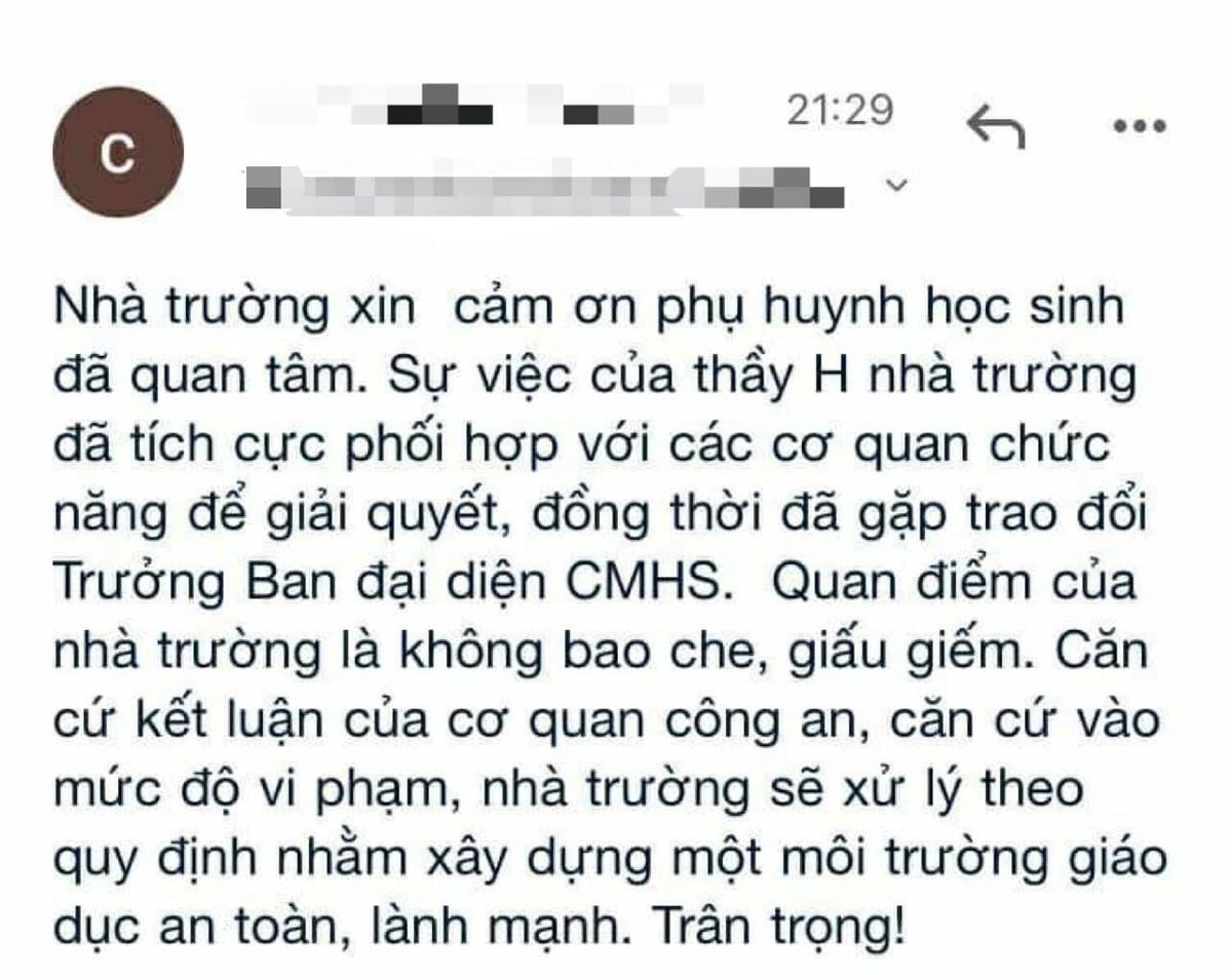 Thầy giáo đã có vợ con bị tố quấy rối nữ sinh, nhắn tin 'gạ' đi chơi riêng rồi liên tục nhắc xóa tin nhắn Ảnh 5