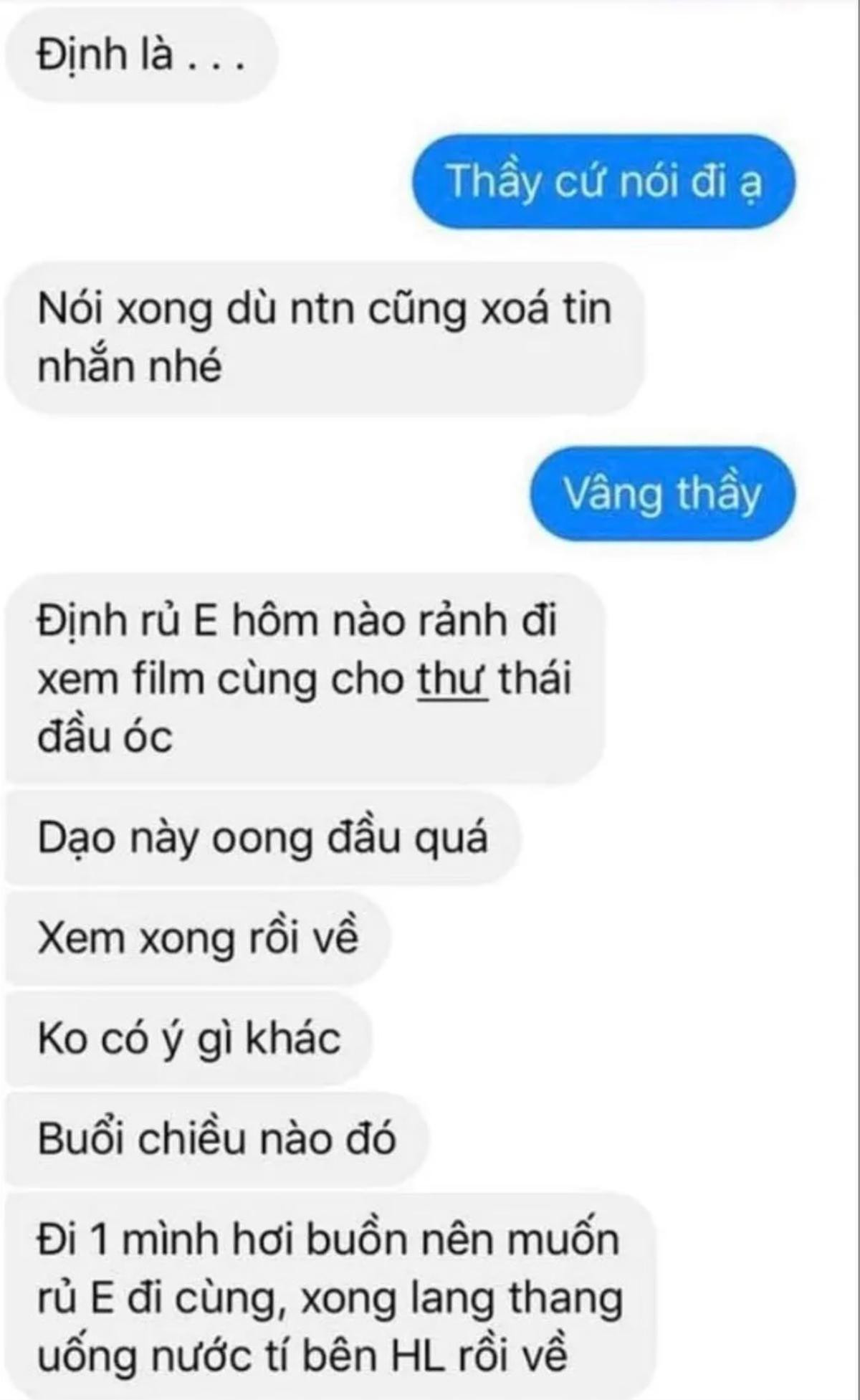 Thông tin mới vụ thầy giáo bị tố quấy rối nữ sinh, nhắn tin 'gạ' đi chơi riêng với lẽ phản cảm Ảnh 3