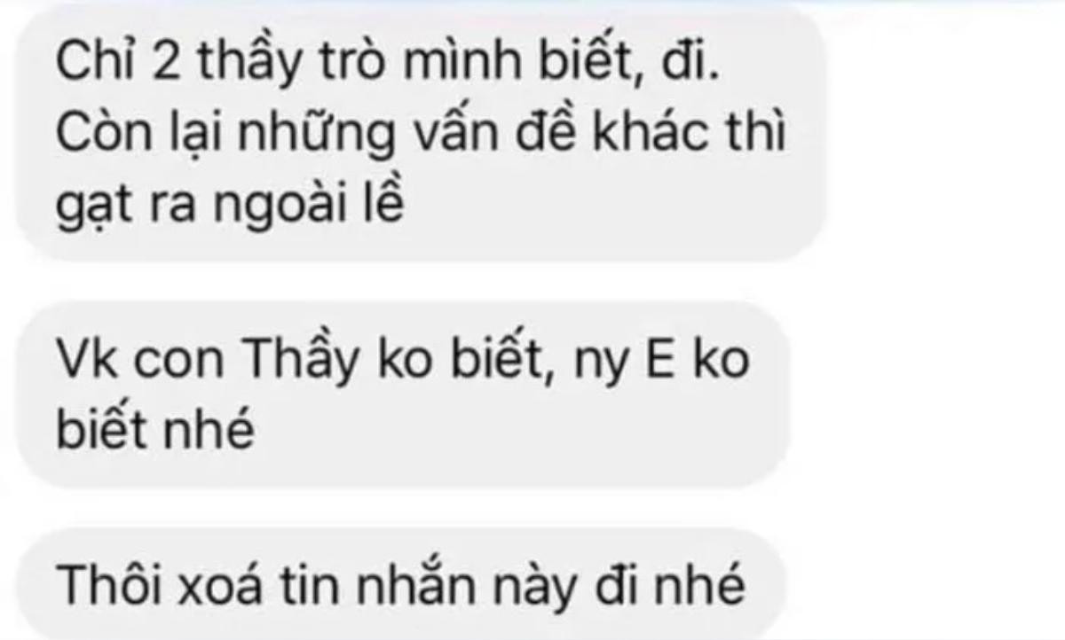 Thông tin mới vụ thầy giáo bị tố quấy rối nữ sinh, nhắn tin 'gạ' đi chơi riêng với lẽ phản cảm Ảnh 4