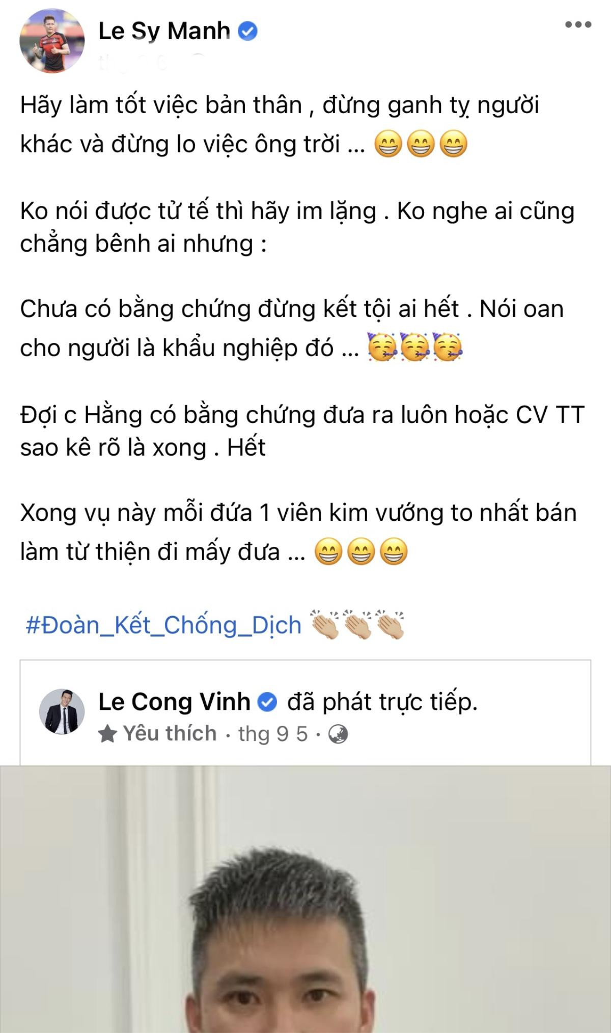 Cựu tiền đạo từng rượt đánh Đặng Văn Lâm: Nói oan cho người là khẩu nghiệp, chị Hằng có bằng chứng đưa ra Ảnh 1