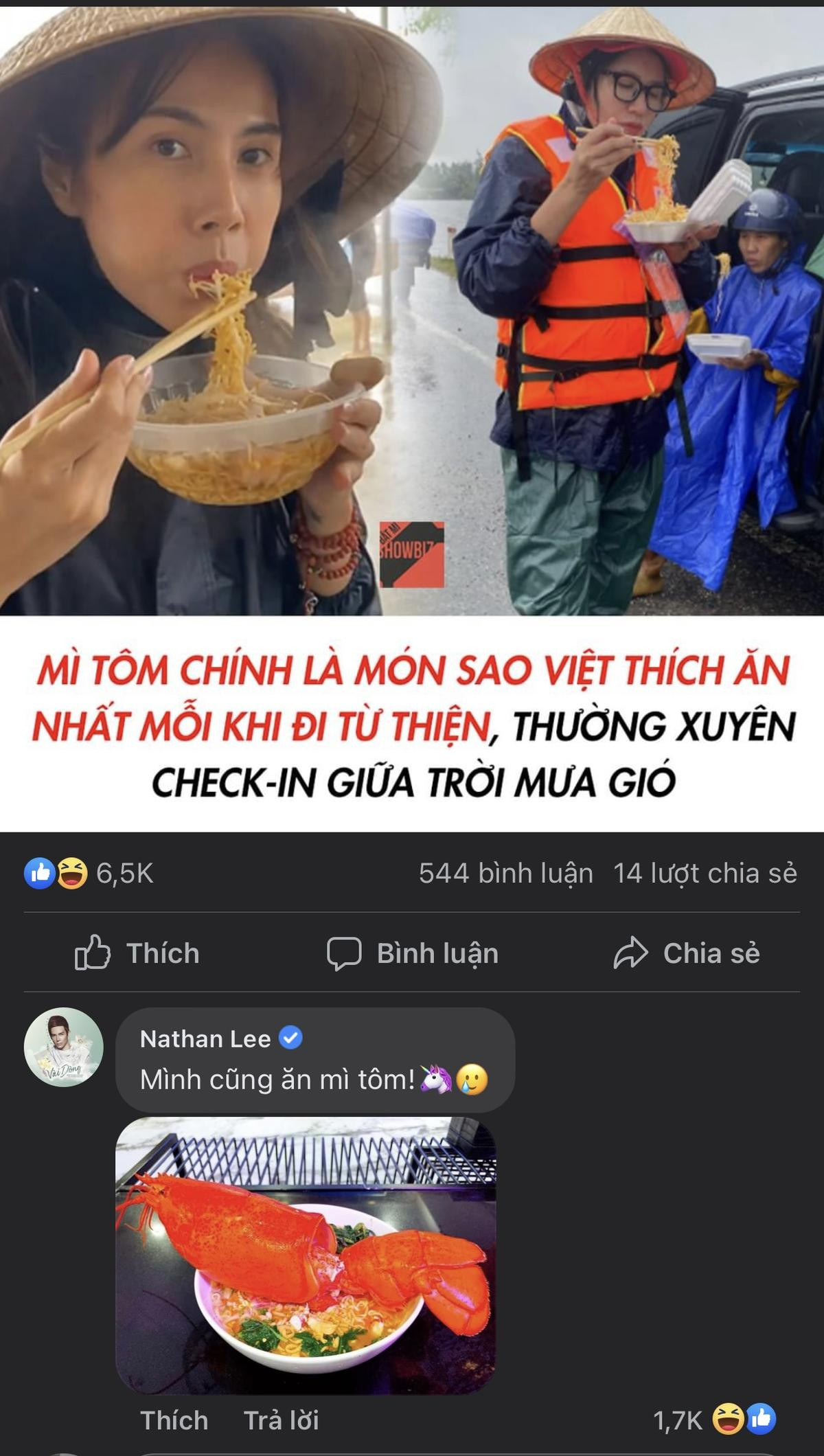 Một nam ca sĩ nổi tiếng bất ngờ 'cà khịa' chuyện nghệ sĩ check-in ăn mì gói khi đi làm từ thiện? Ảnh 4