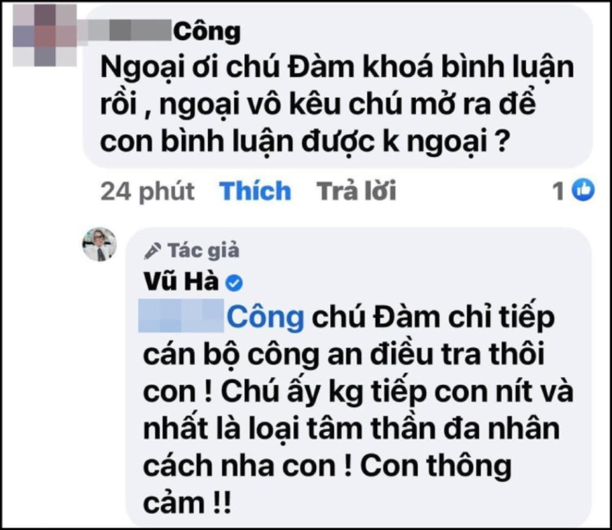 Một sao Vbiz 'ra tay' đáp trả quyết liệt với anti-fan khi bị hỏi chuyện Đàm Vĩnh Hưng làm từ thiện Ảnh 3