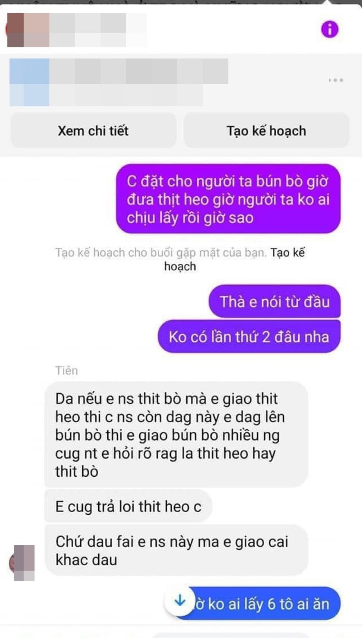 Bị tố mua gian bán dối, 'anh bún bò' dõng dạc trả lời: 'Nước bún bò nhưng khách hàng muốn ăn thịt heo' Ảnh 4