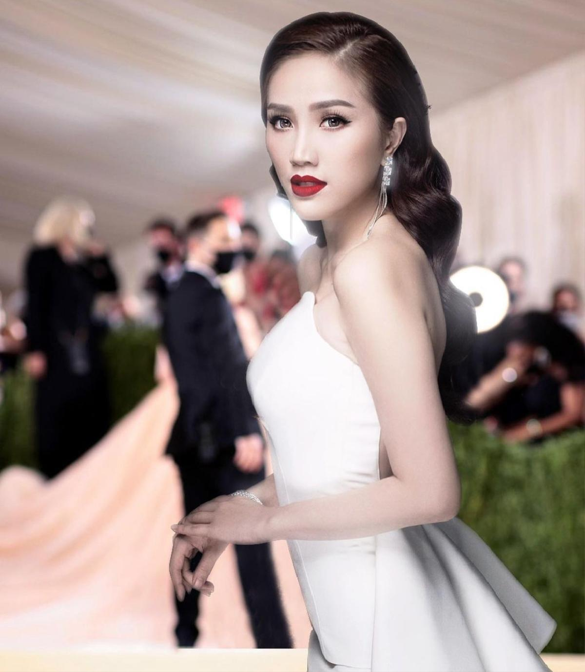 Fan 'hết hồn' khi thấy Bảo Thy xuất hiện trên thảm đỏ Met Gala, còn thay tù tì 3 bộ váy Ảnh 3