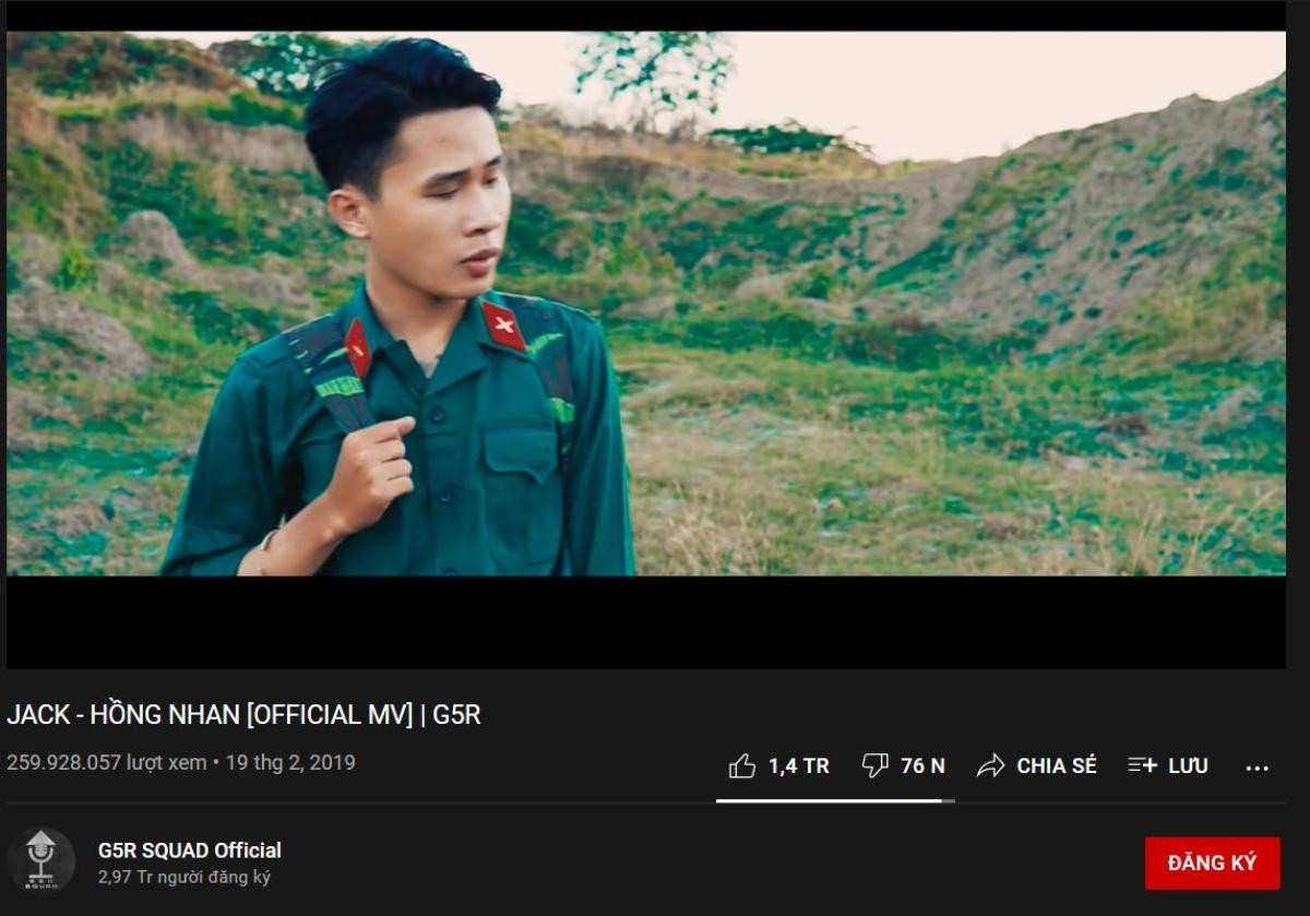 MV Hồng nhan của Jack đã quay lại hậu bay màu trên Youtube nhưng vẫn bị netizen chỉ trích Ảnh 3