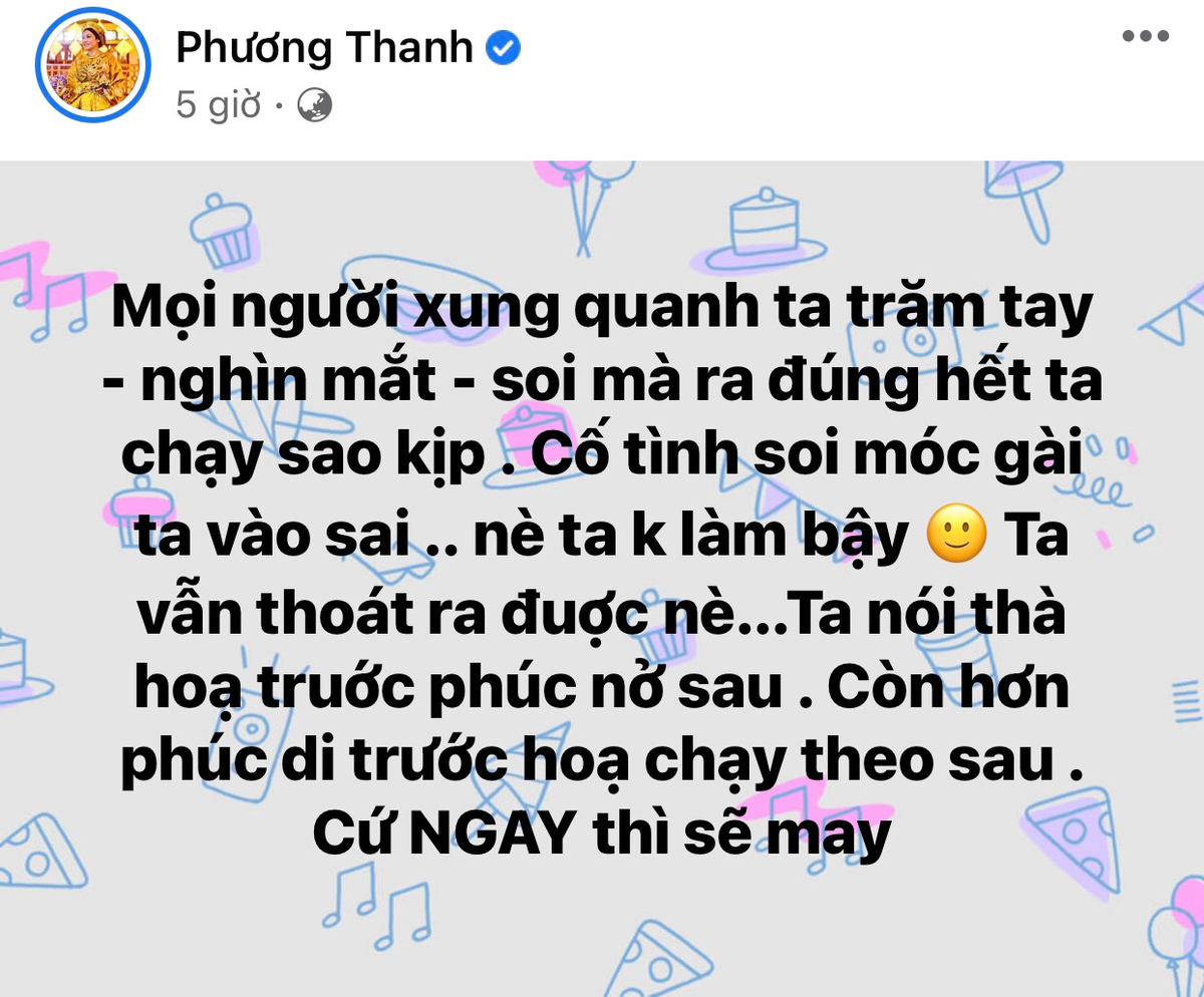 Phương Thanh lên tiếng sau bài đăng xin Tổ nghiệp 'chấn chỉnh nghệ sĩ' Ảnh 2