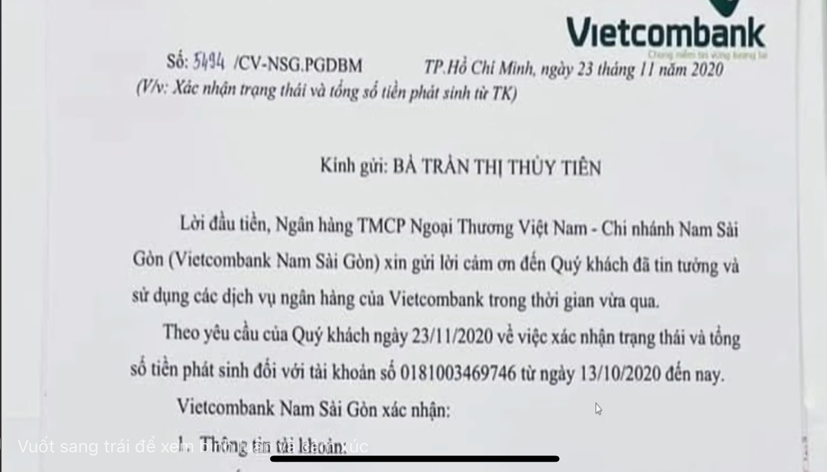 CEO Đại Nam vừa chính thức trở lại, nhắc đến thuật ngữ ngân hàng 'tạm khóa báo có' liên quan đến sao kê Ảnh 2