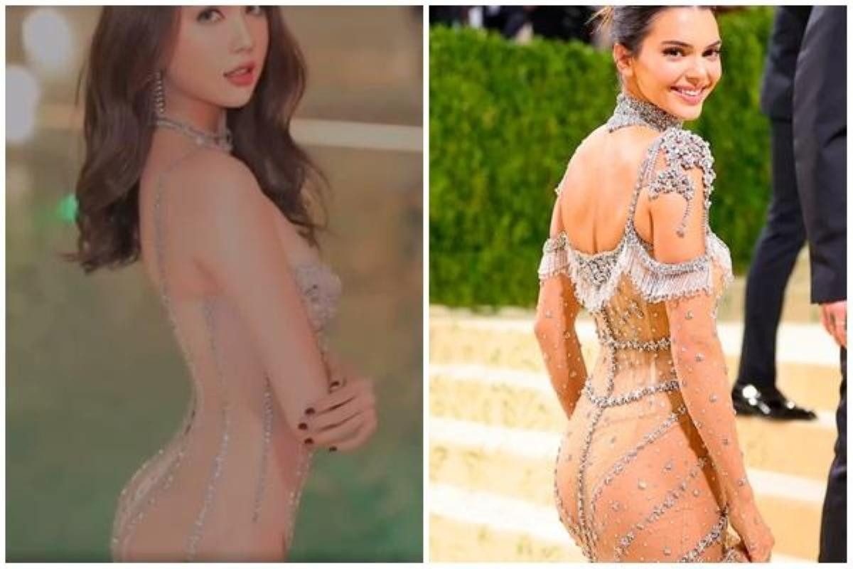 Ngọc Trinh khoe dáng với đồ bơi xuyên thấu, fan chỉ mơ tưởng đến Kendall Jenner Ảnh 4