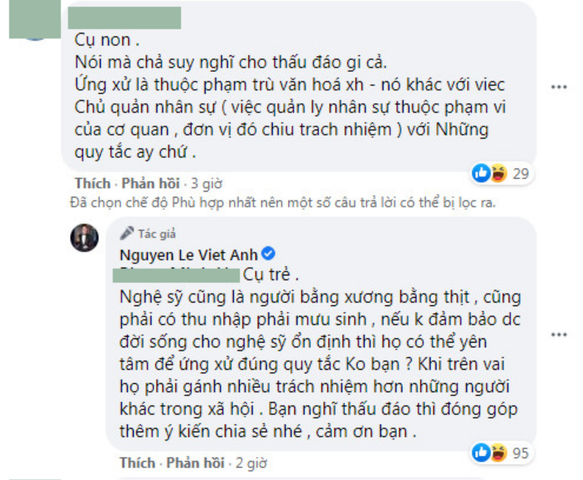 Diễn viên Việt Anh ủng hộ việc ban hành 'Quy tắc ứng xử nghệ sĩ', đáp trả khi bị gọi là 'cụ non' Ảnh 3