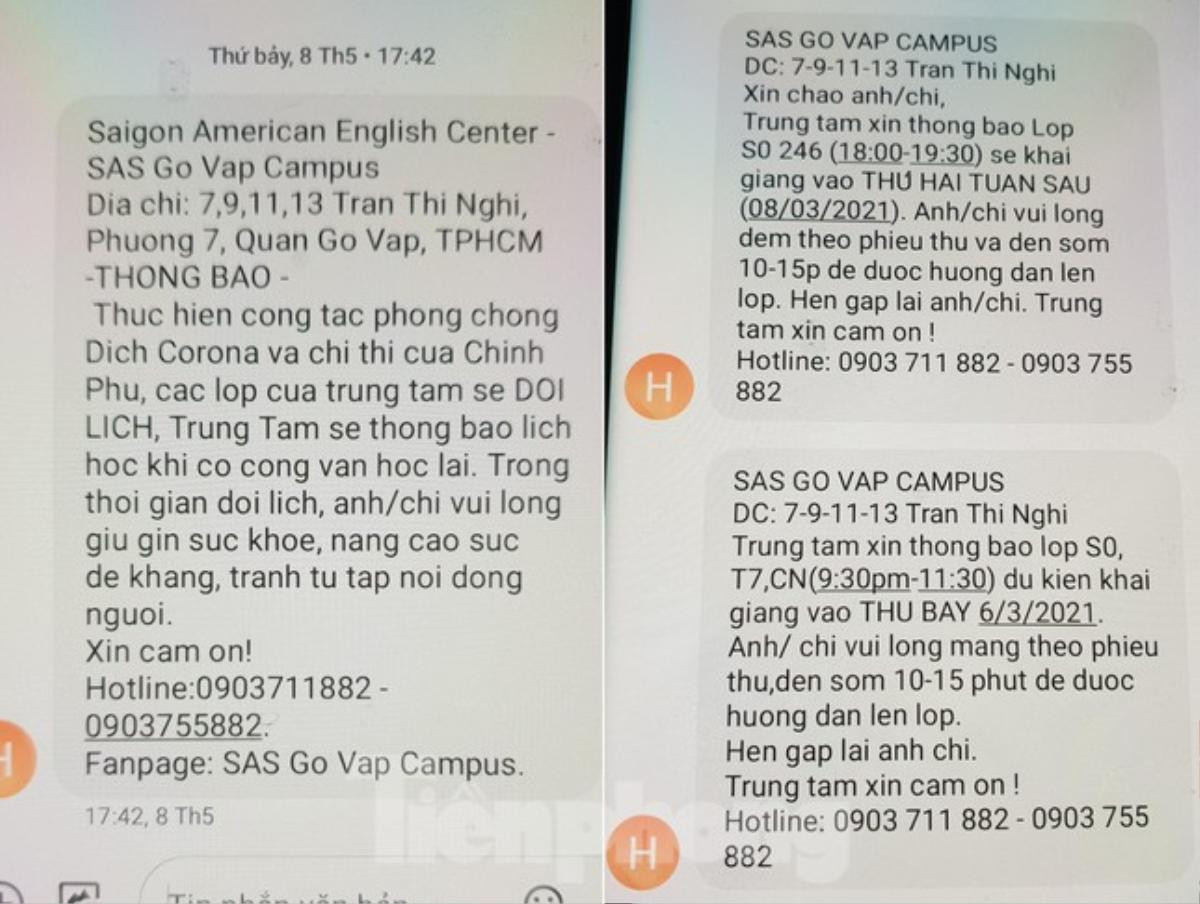 Hàng trăm học viên, giáo viên tố trung tâm ngoại ngữ SAS 'lừa đảo' Ảnh 2