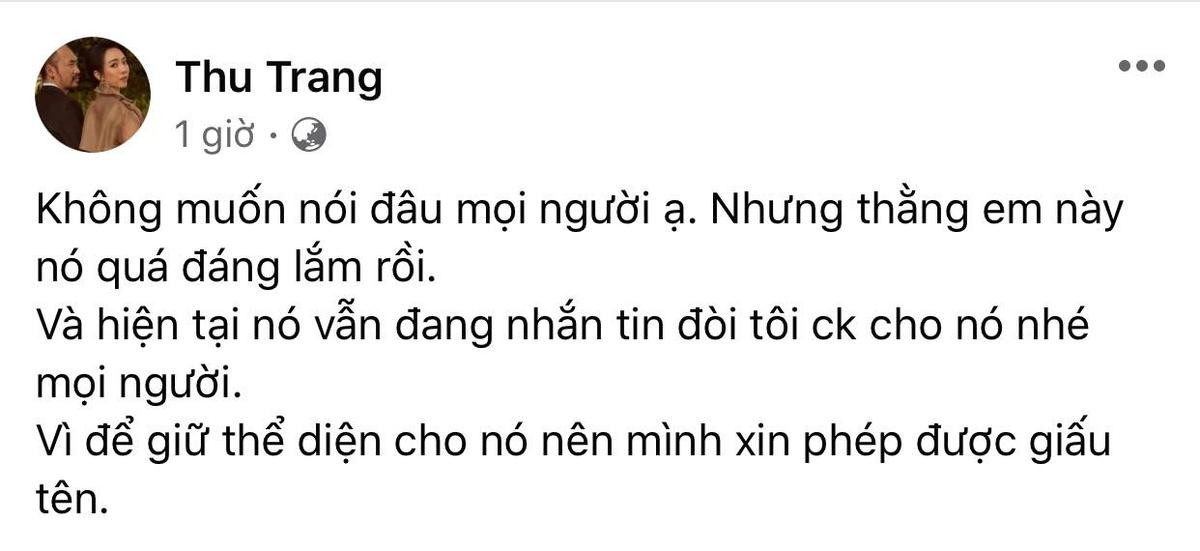 Sau tin đồn có con với Diệu Nhi, Anh Tú lại bị đàn chị Thu Trang 'tố' quá đáng Ảnh 3