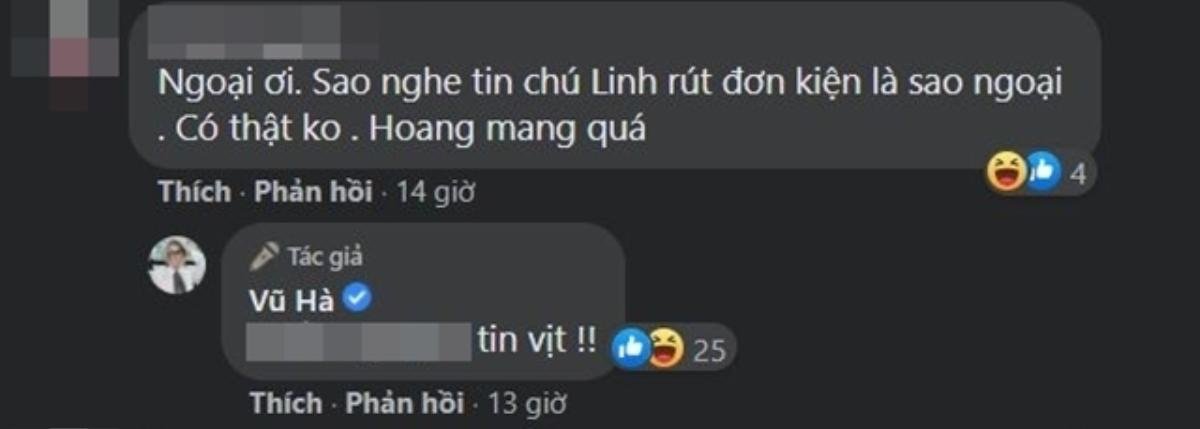 Vũ Hà lên tiếng trước nghi vấn Hoài Linh đã rút đơn kiện nữ CEO Đại Nam Ảnh 4