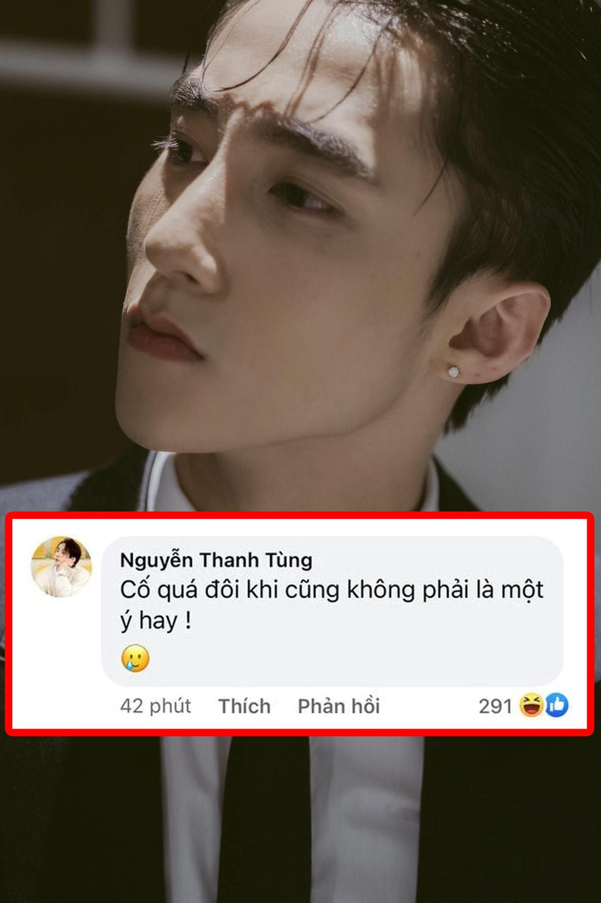 Sơn Tùng bất ngờ để lại nhận xét 'phũ phàng' về màn luyện giọng của một nam ca sĩ trẻ Ảnh 3