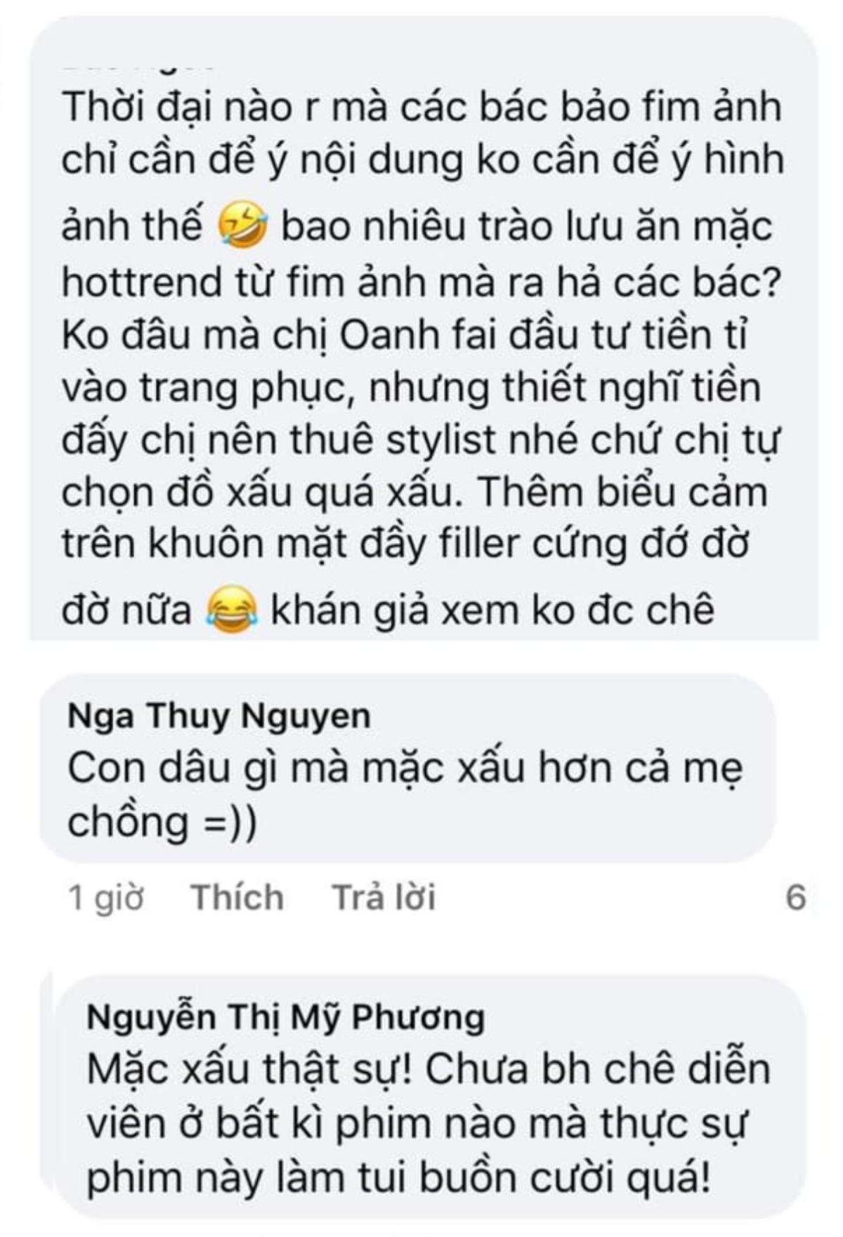 Phương Oanh 'Hương vị tình thân' đáp trả thẳng tưng khi bị chê mặc xấu, già hơn mẹ chồng Ảnh 3