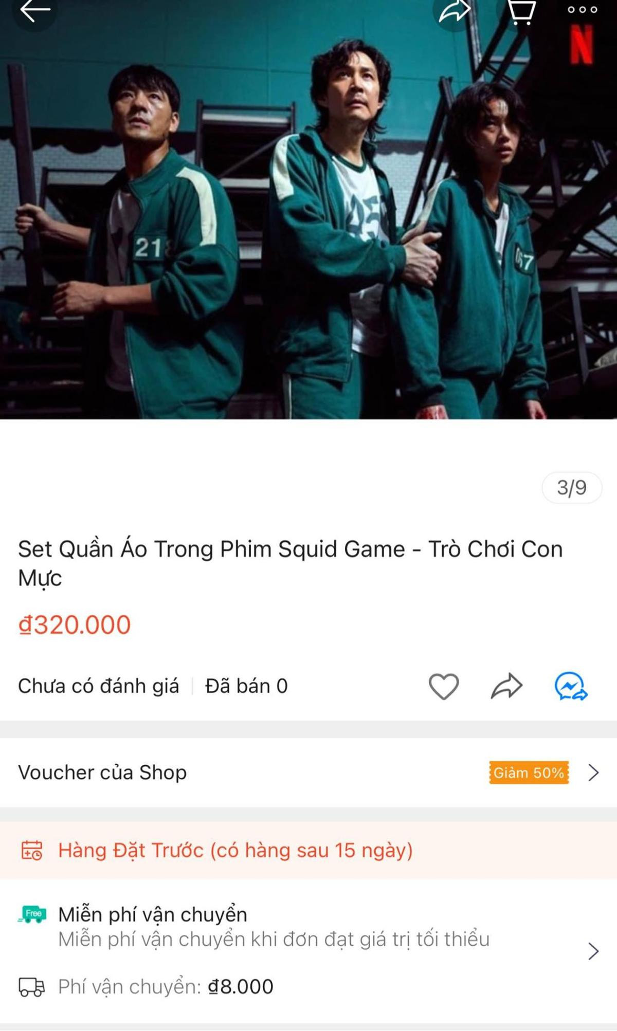 Mẫu áo hot nhất trong 'Squid Game' được rao bán rầm rộ trên mạng: Dự là sẽ thành trend 2021! Ảnh 8