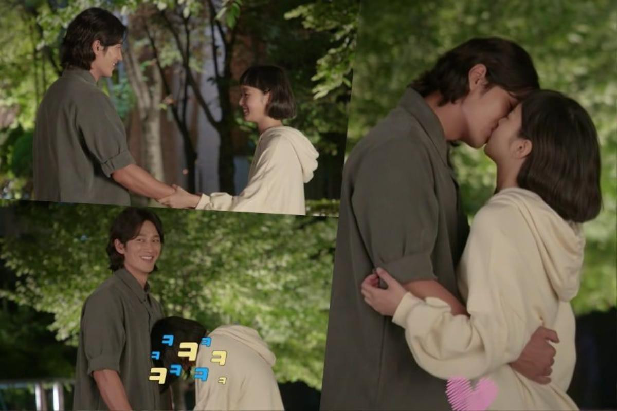 'Tế bào của Yumi': Chết cười Kim Go Eun ngố tàu và Ahn Bo Hyun hóa trai quê, tập 4 đã có 'first kiss' Ảnh 12