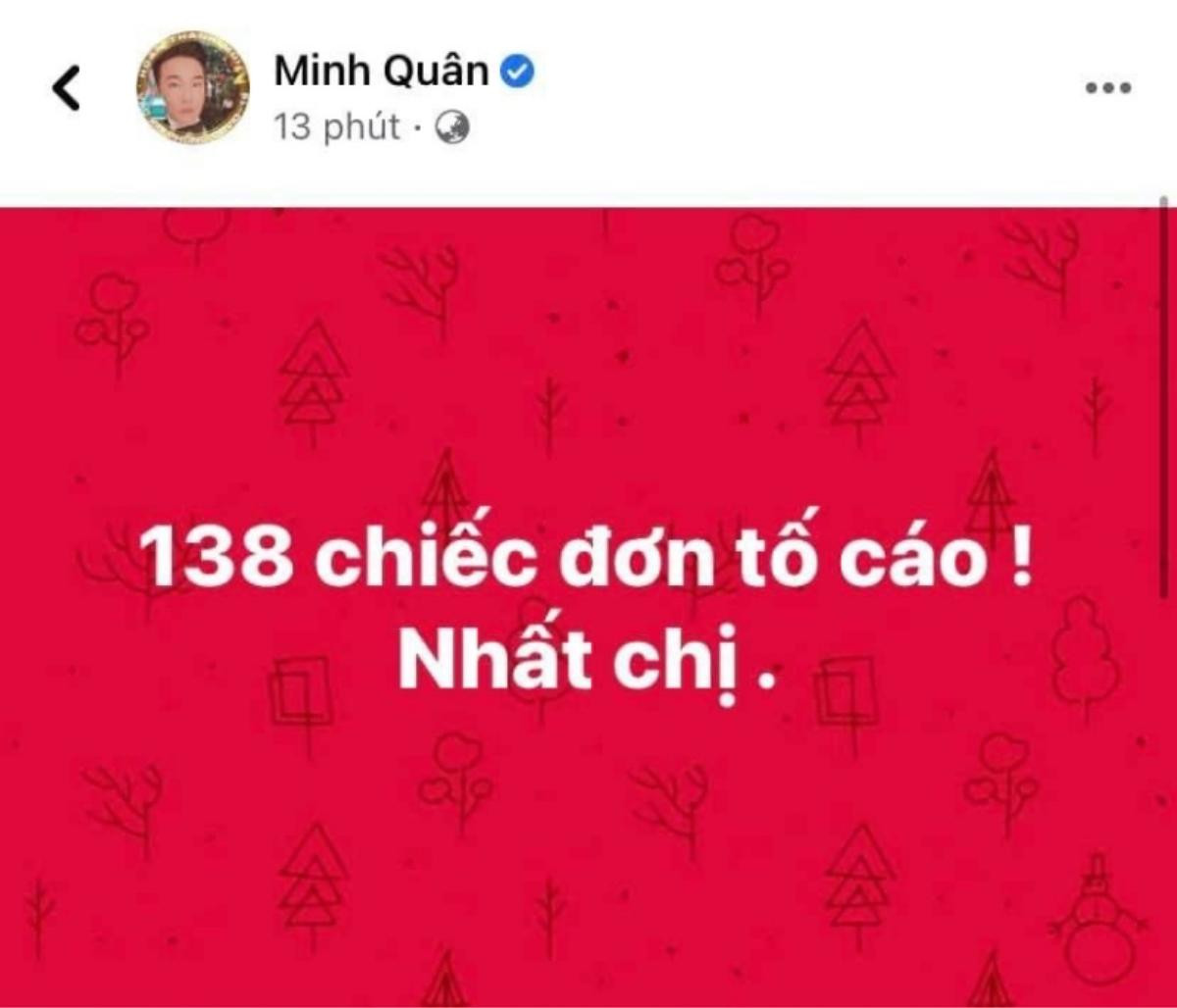 Một nam ca sĩ đăng đàn cho hay 'đàn chị' đã nhận '138 chiếc đơn tố cáo', netizen 'đoán già đoán non' Ảnh 1