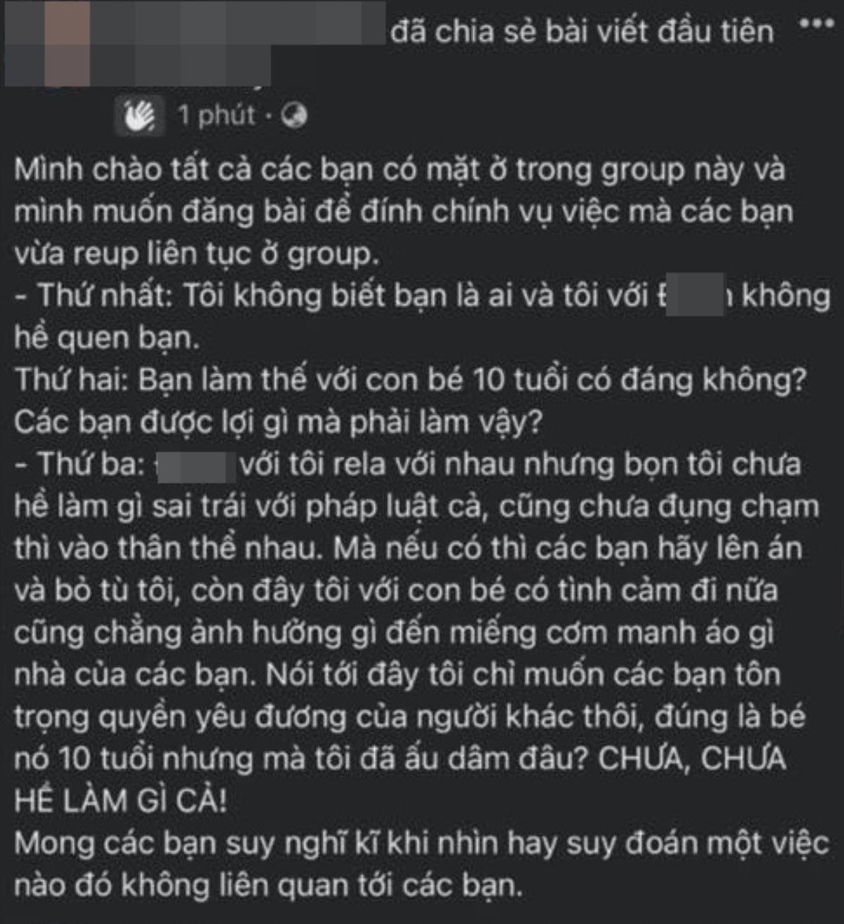 Một nam rapper của Vbiz bị tố yêu đương bé gái 10 tuổi, Đức Phúc 'ngồi không cũng dính đạn' Ảnh 5