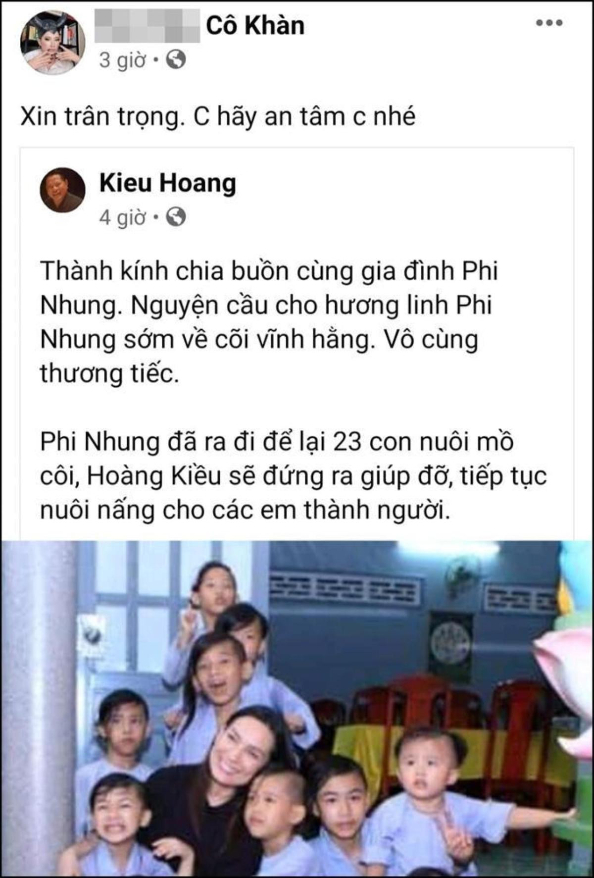 Hoàng Kiều thông báo nhận nuôi 23 người con của Phi Nhung, Trang Trần tiết lộ cái khó Ảnh 4