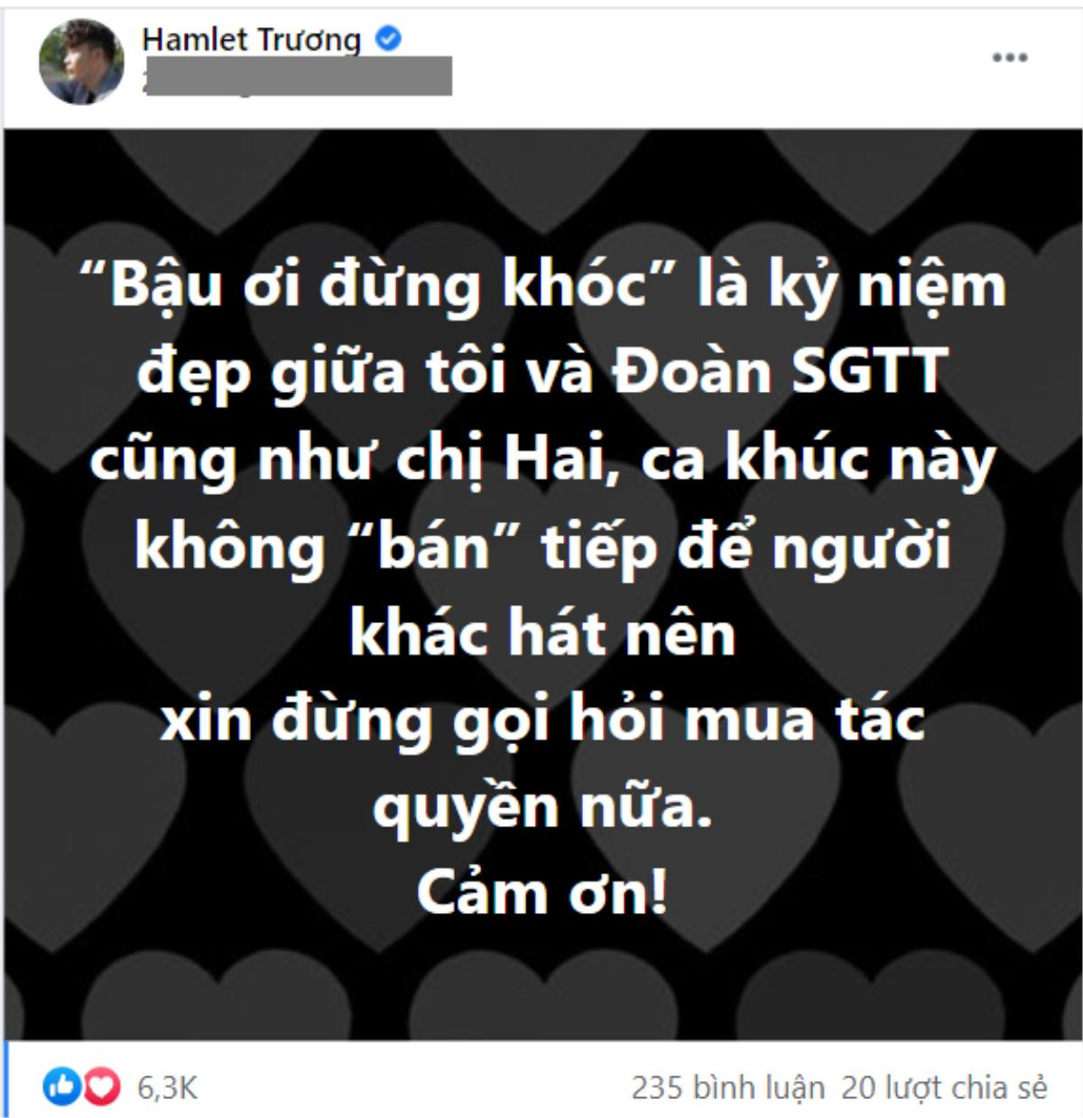 Chủ nhân ca khúc 'Bậu ơi' quyết định làm điều đặc biệt này cho Phi Nhung khiến Trang Trần trân trọng Ảnh 2