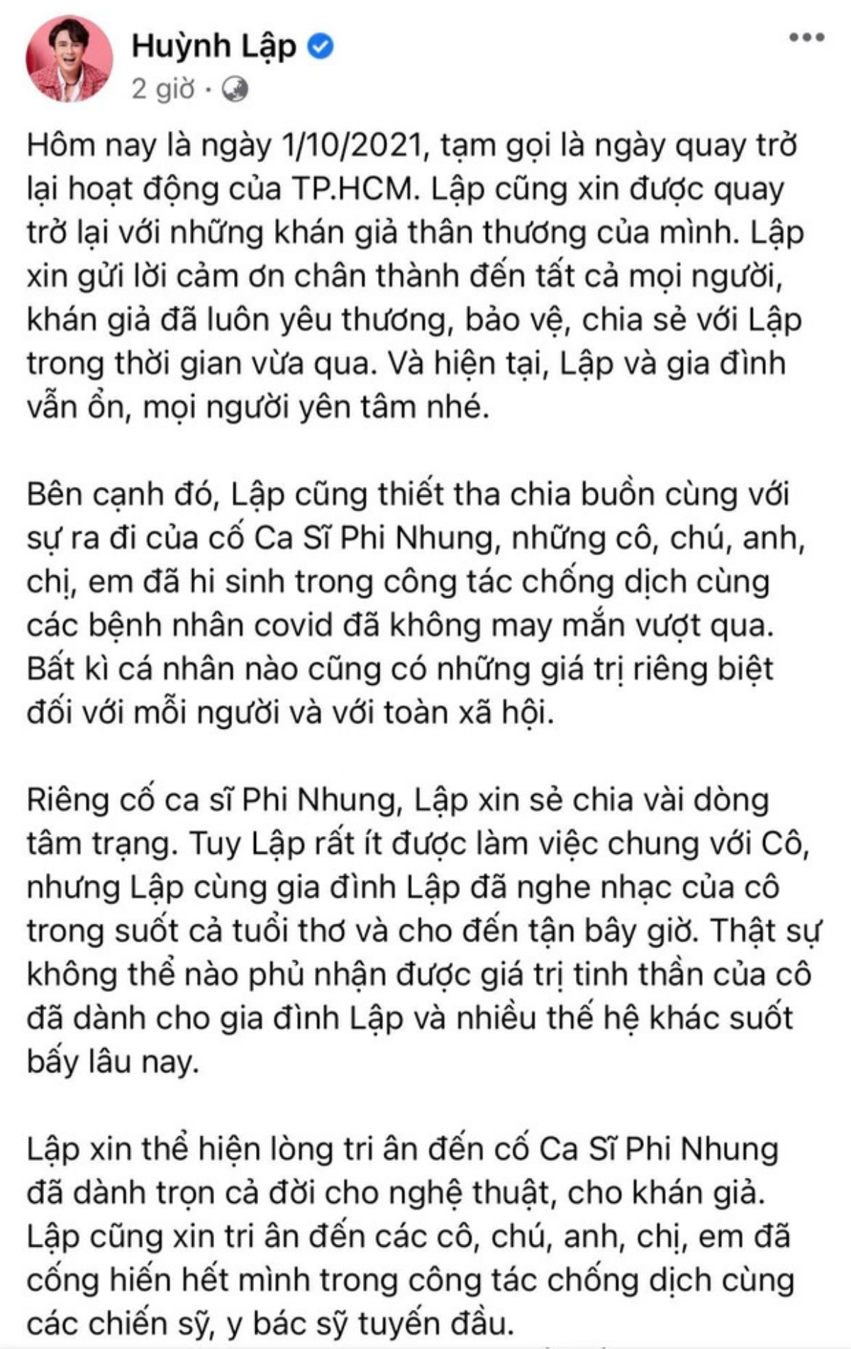 Huỳnh Lập lộ diện sau ồn ào, netizen phản ứng gay gắt: 'Còn vụ kia im luôn hả?' Ảnh 2