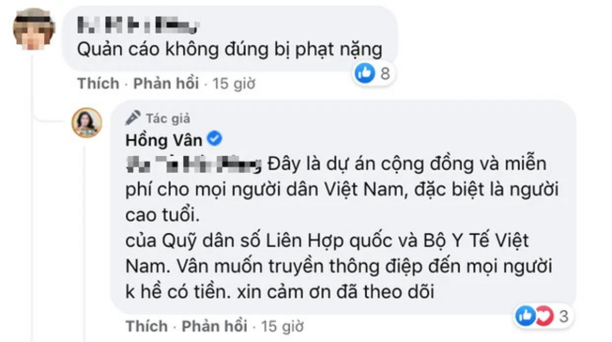 NSND Hồng Vân lên tiếng làm rõ khi bị nói quảng cáo sản phẩm kém chất lượng Ảnh 3