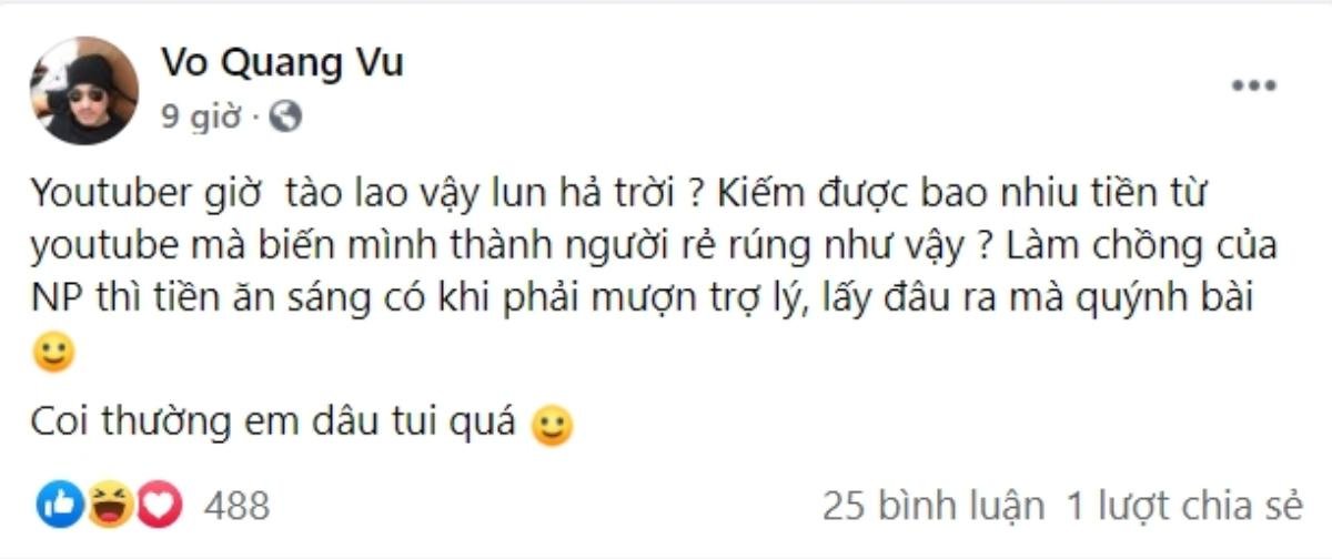 Trường Giang bị tố chơi 'đỏ đen', quản lý bức xúc: 'Chồng Nhã Phương tiền ăn sáng còn phải mượn trợ lý' Ảnh 1