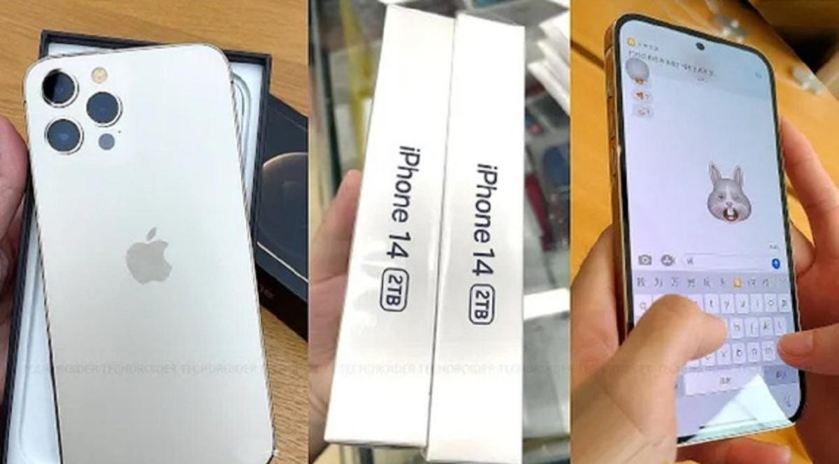 iPhone 13 ra mắt chưa lâu, dân mạng sốt vó với ảnh thực tế iPhone 14: Dung lượng lên đến 2 TB Ảnh 1