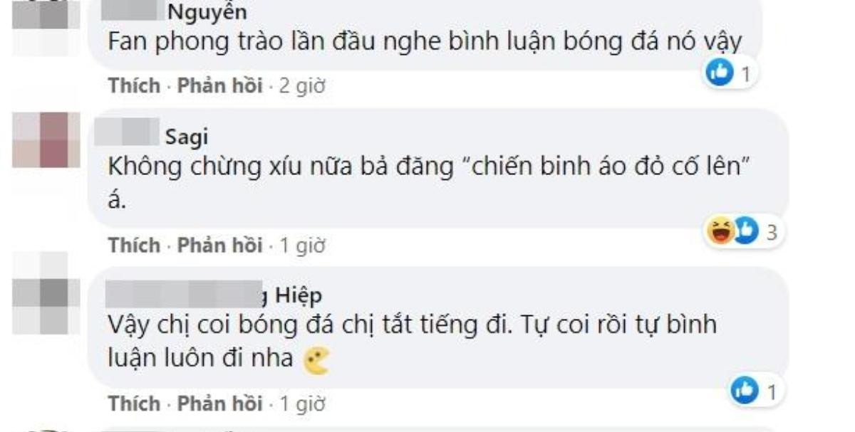 Đăng đàn chê bình luận viên bóng đá, Xuân Lan ăn mắng 'đỡ không kịp' Ảnh 4