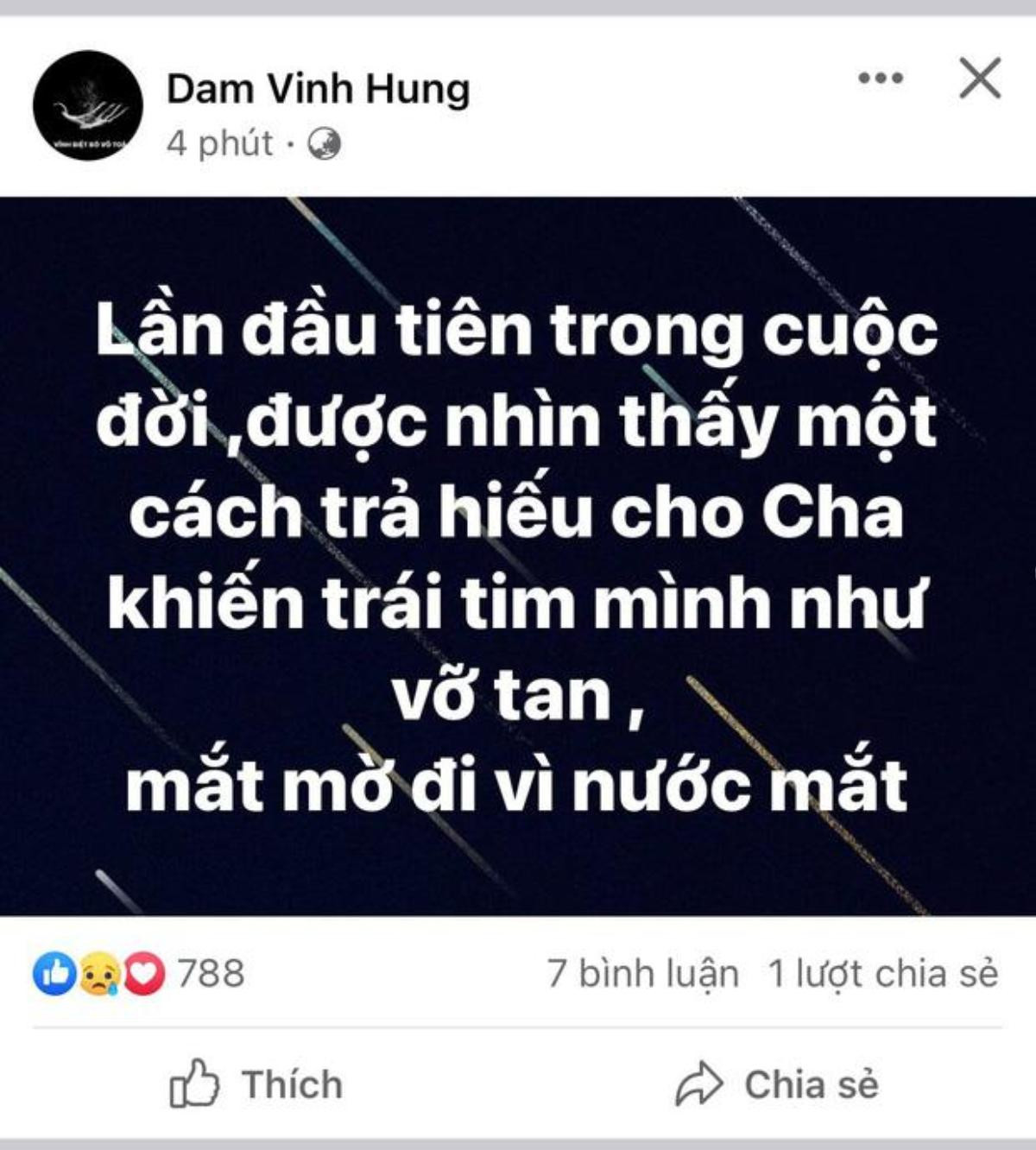 Đàm Vĩnh Hưng tới viếng và lo cho tang lễ bố Hoài Linh: 'Trái tim như vỡ tan, mắt mờ đi vì nước mắt' Ảnh 3