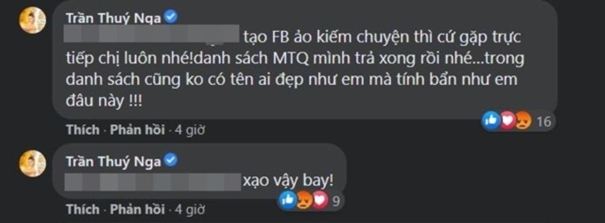 Thúy Nga cãi tay đôi với anti-fan vì bị đòi lại tiền từng ủng hộ Kim Ngân, chuyện gì đây? Ảnh 2