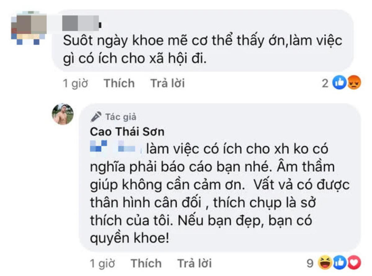 Bị netizen hỏi chuyện giới tính, Cao Thái Sơn liền có phản ứng: 'Em uống thuốc lú à?' Ảnh 4