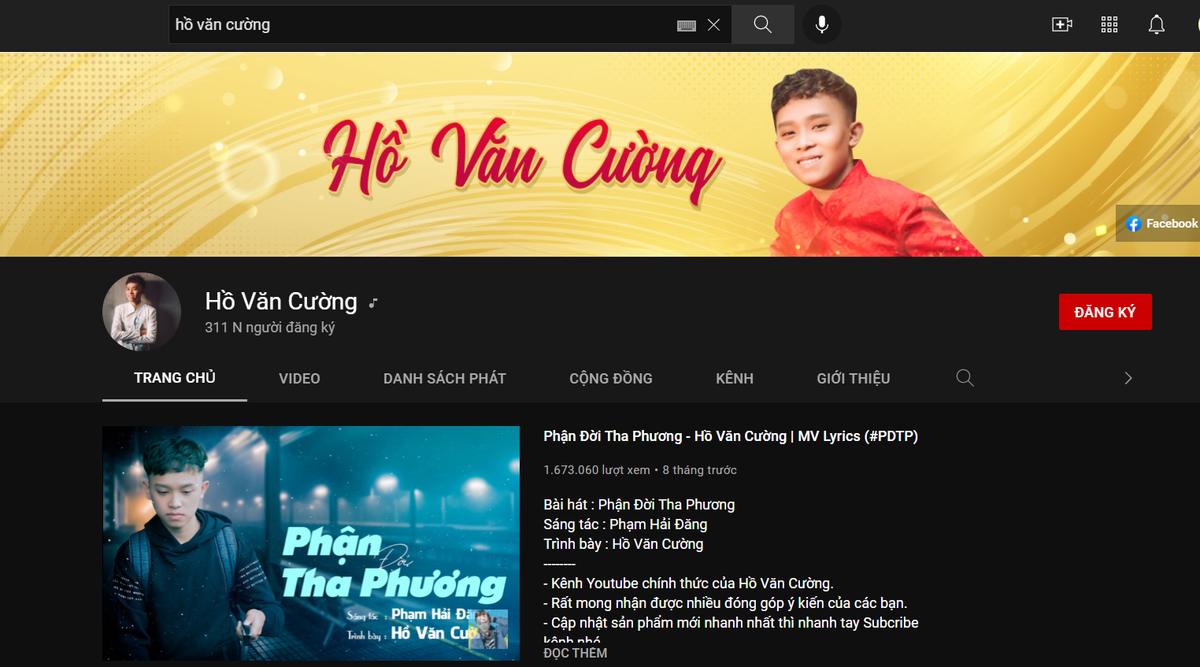 Kênh Youtube Hồ Văn Cường chính thức 'bay màu' sau khi trả lại cho công ty Phi Nhung Ảnh 4