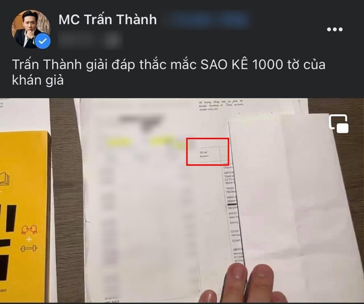 Dân mạng soi sao kê của Nhật Kim Anh và Trấn Thành: Phát hiện chi tiết 'khang khác' dù cùng ngân hàng Ảnh 4