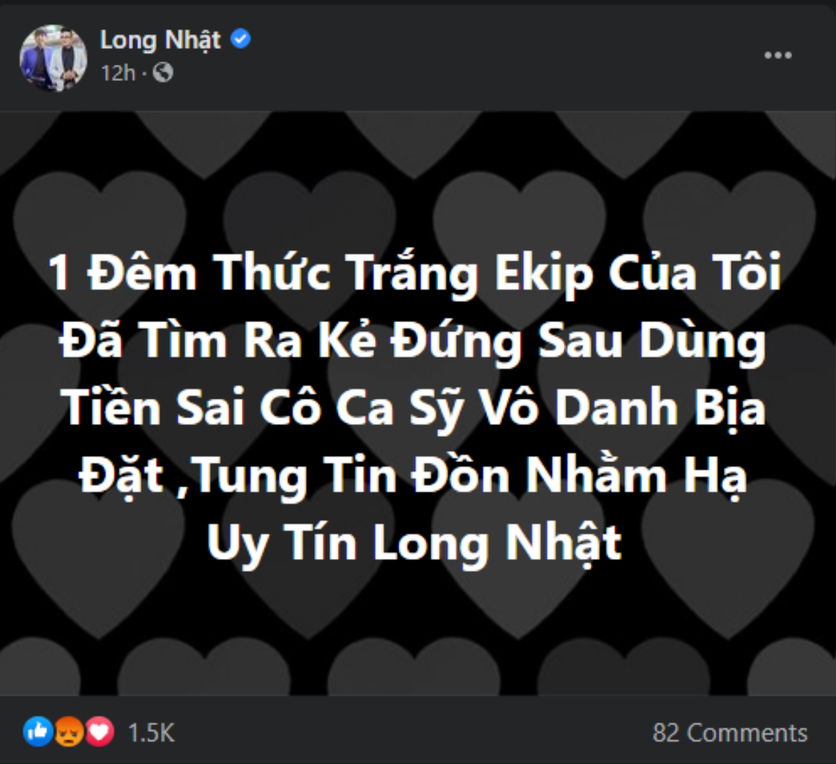 Long Nhật tiết lộ danh tính kẻ đứng sau tung tin lập group tẩy chay Hồ Văn Cường? Ảnh 2