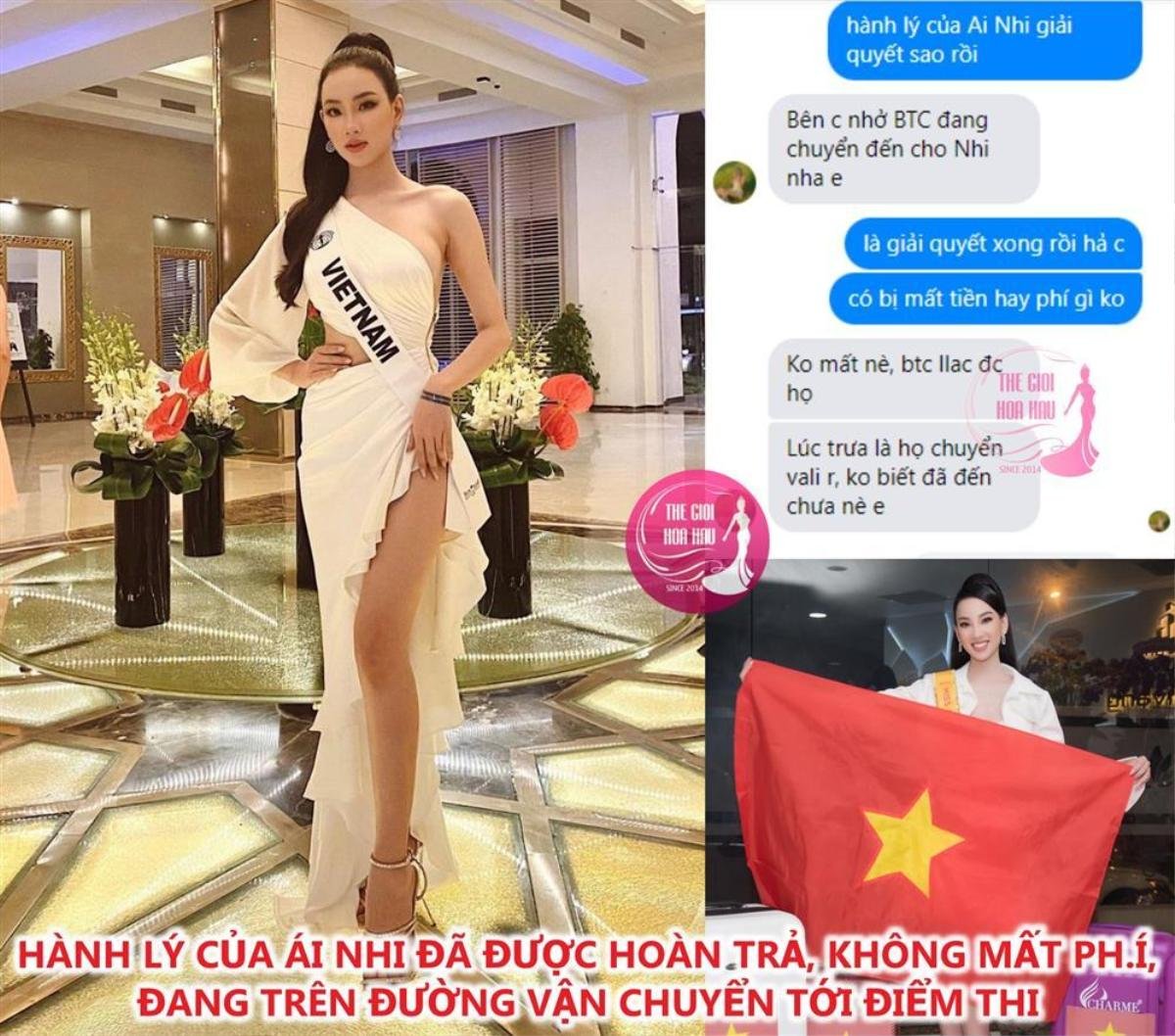 Diễn biến mới việc Ái Nhi bị hải quan giữ hành lý vì nghi buôn lậu khi đi thi Miss Intercontinental Ảnh 4