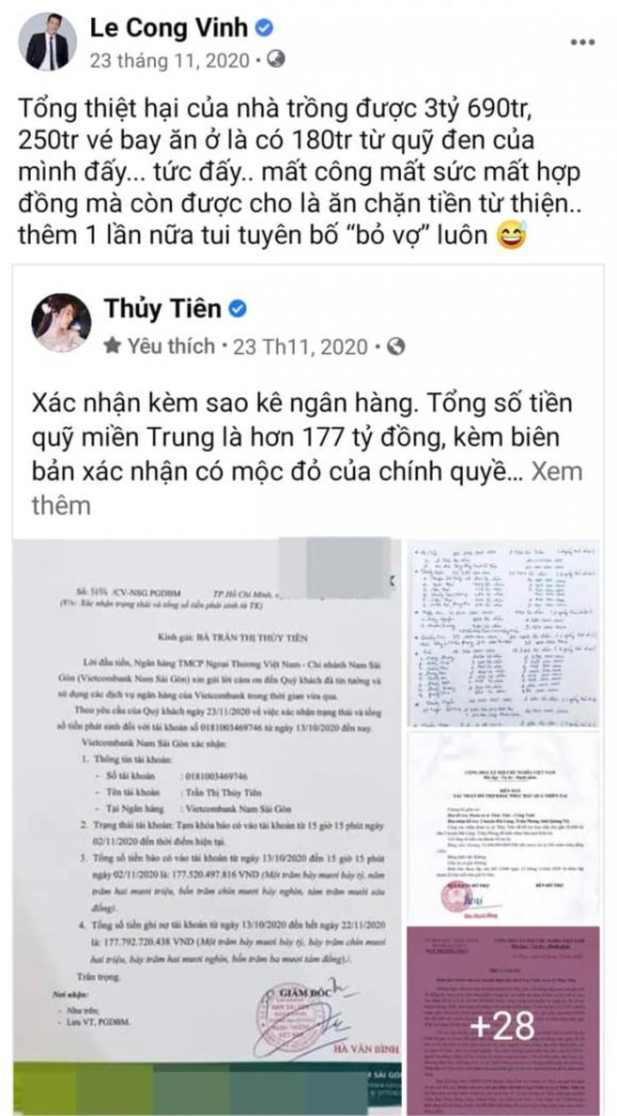 Công Vinh từng tuyên bố 'bỏ vợ' nếu phát hiện Thủy Tiên ăn chặn tiền từ thiện Ảnh 2