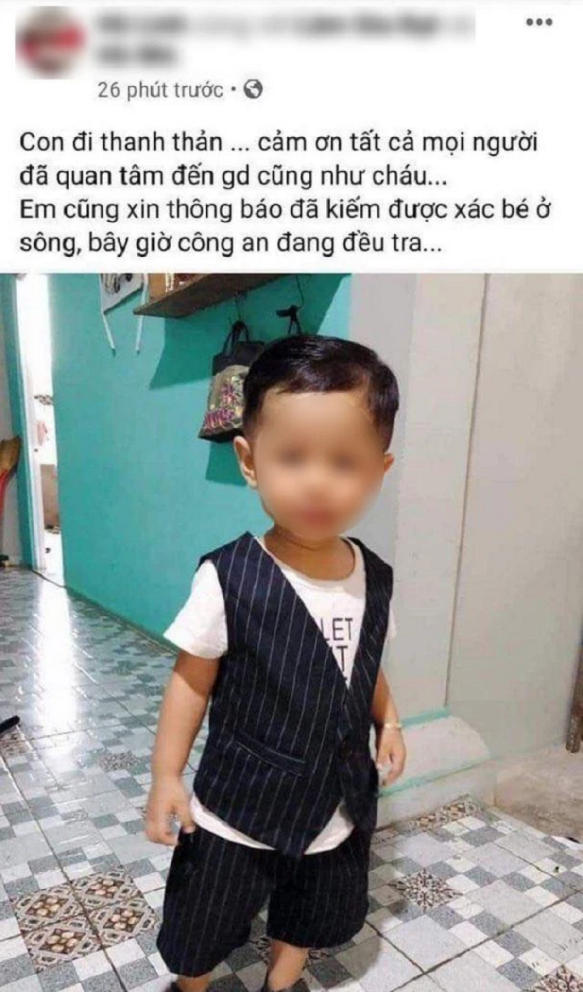 Vụ bé trai Bình Dương tử vong sau 5 ngày mất tích: Người tìm thấy thi thể cháu bé kể chi tiết 'lạ'? Ảnh 2