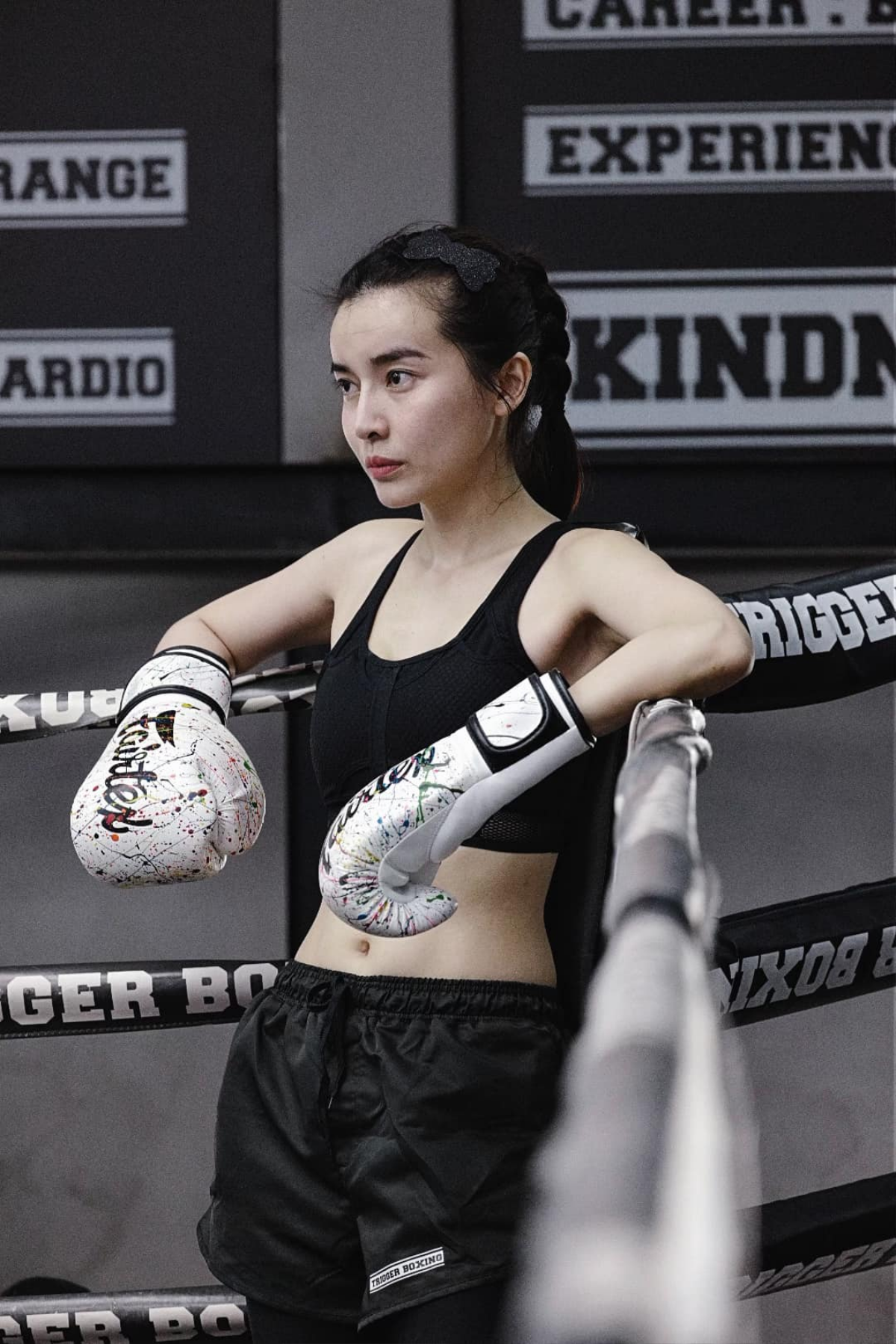 Cao Thái Hà học được nhiều lợi ích khi tham gia bộ môn boxing.