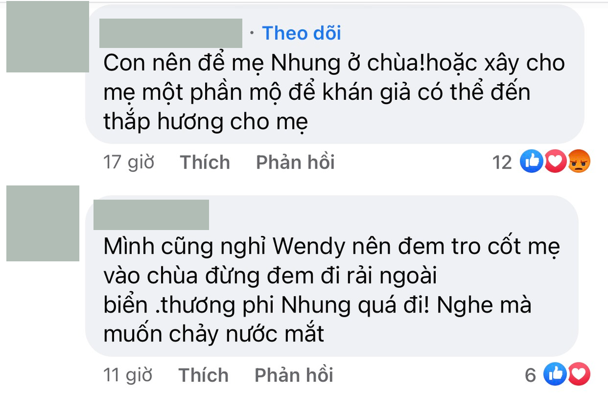 Fan Phi Nhung - Mạnh Quỳnh không đồng ý con gái rải tro cốt nữ ca sĩ xuống biển Ảnh 4