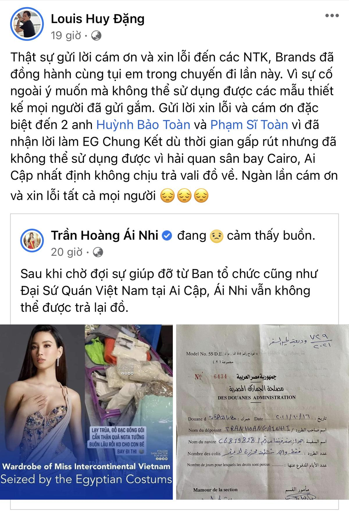 Vì sao hải quan Ai Cập quyết không trả hành lý cho Ái Nhi? Ảnh 14