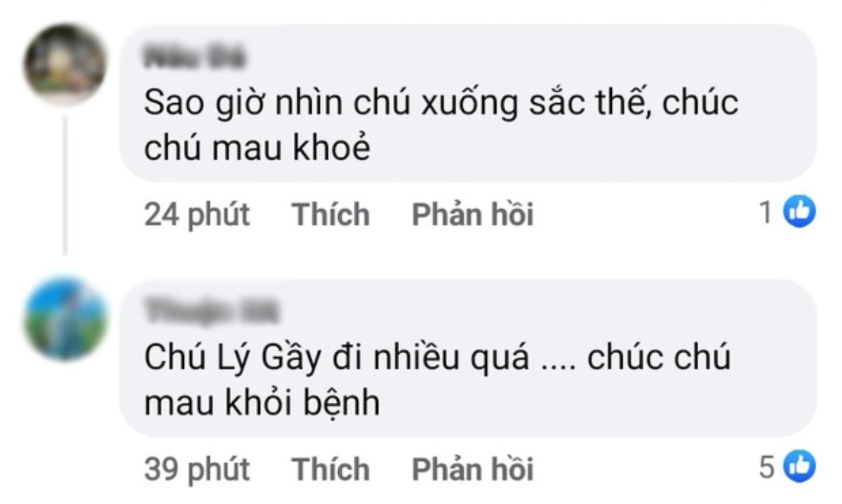 Netizen lo lắng khi xem hình ảnh mới nhất của 'Cô Đẩu' Công Lý sau 3 tháng nhập viện Ảnh 2