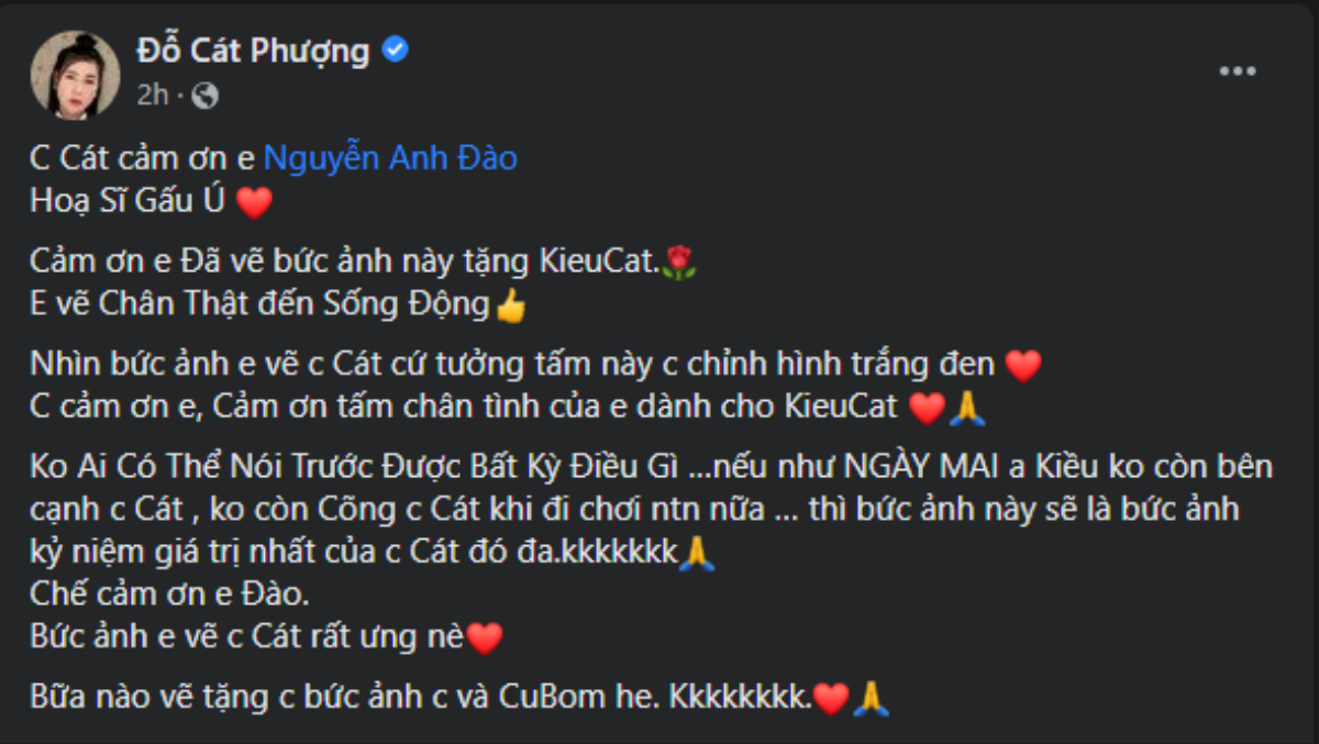 Nghệ sĩ Cát Phượng: 'Nếu ngày mai anh không còn bên cạnh chị, đây sẽ là bức ảnh kỉ niệm giá trị ' Ảnh 2