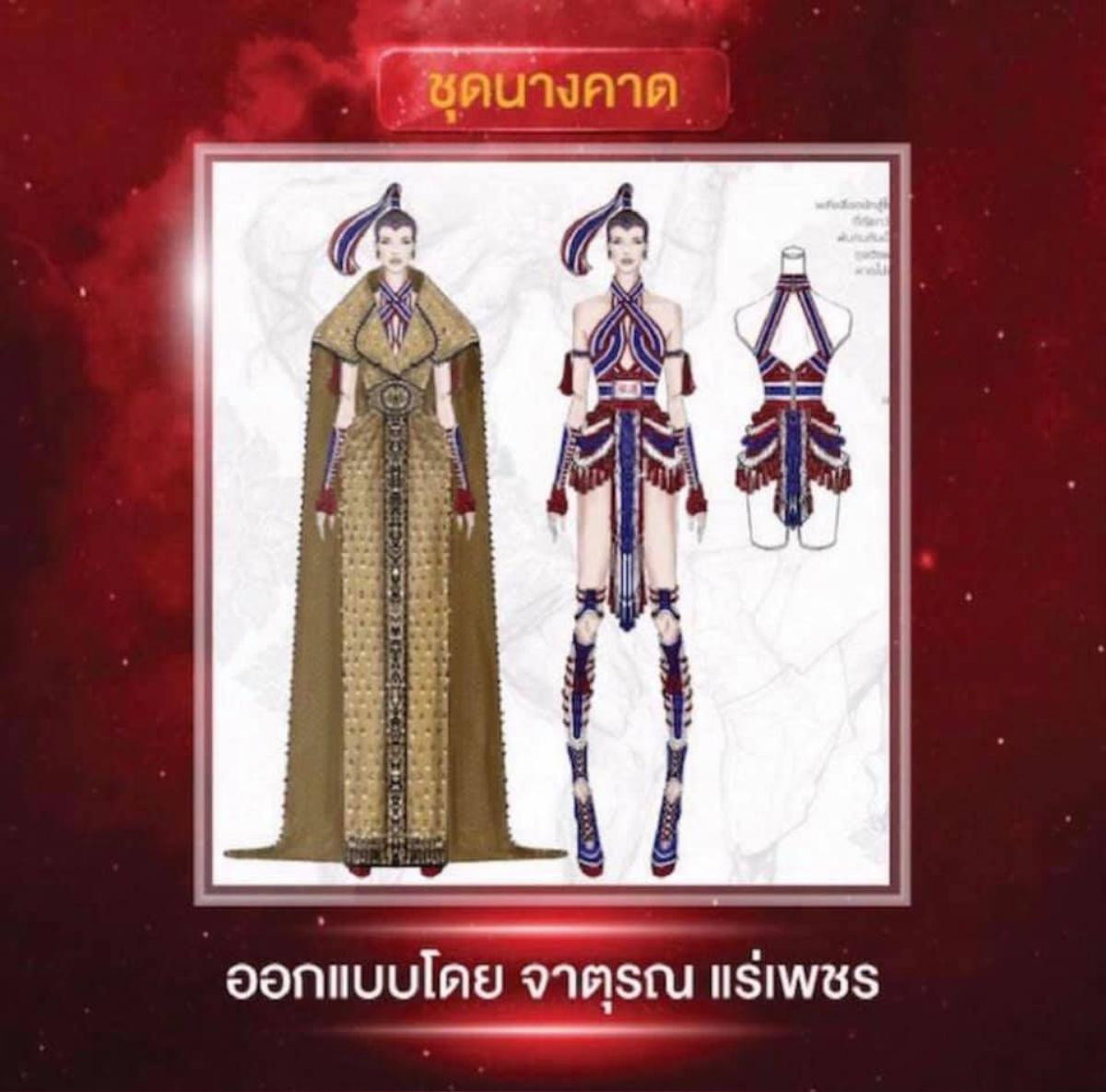 Hé lộ sương sương national costumes của Miss Universe Thái Lan 2021: Không phải dạng vừa đâu! Ảnh 5