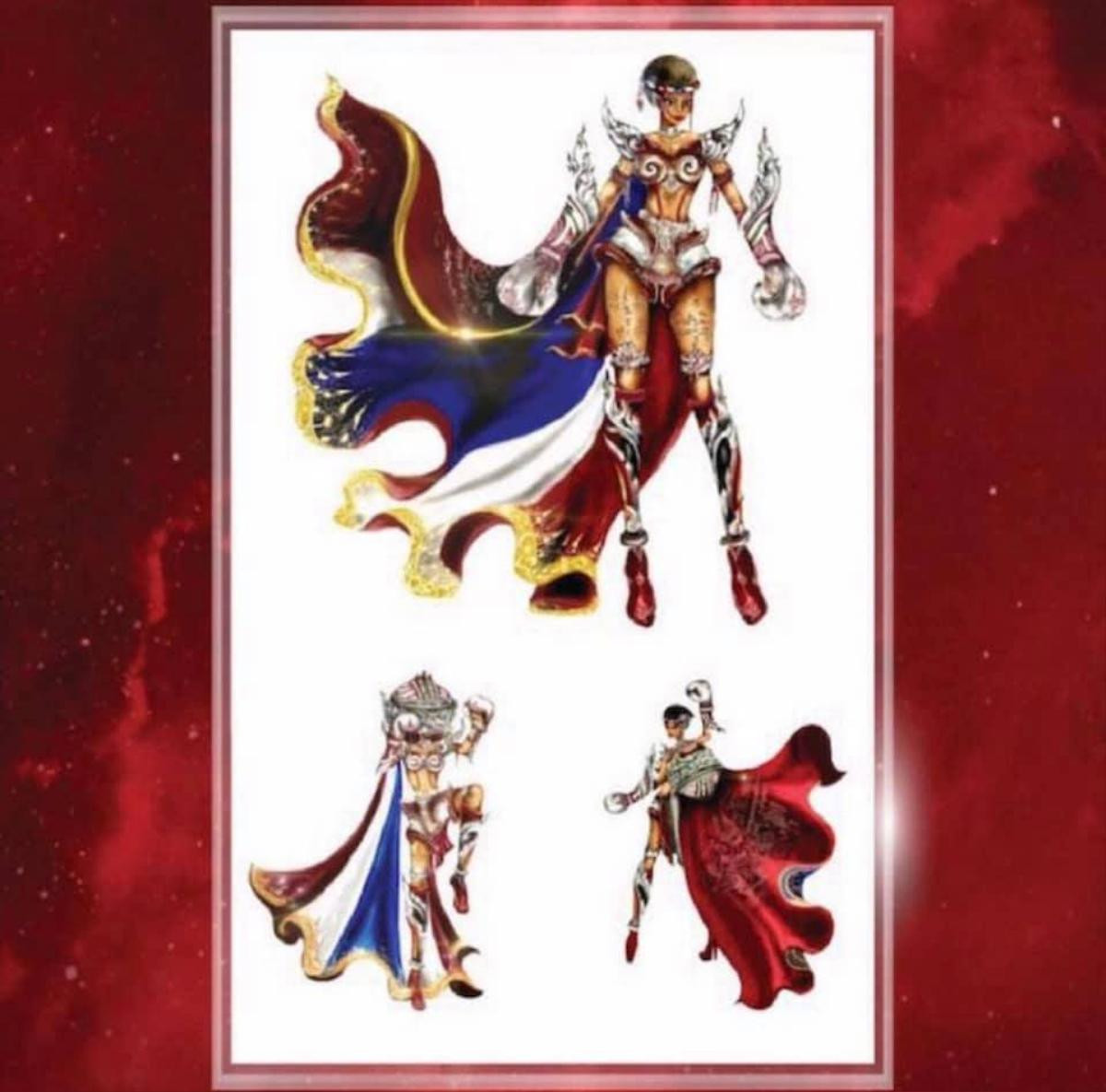 Hé lộ sương sương national costumes của Miss Universe Thái Lan 2021: Không phải dạng vừa đâu! Ảnh 2