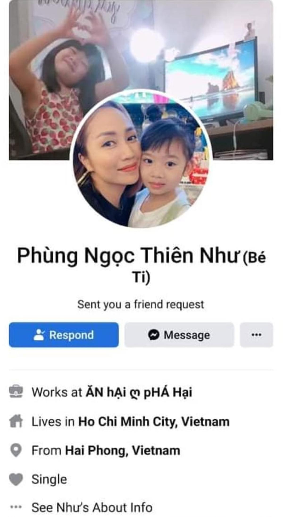 Con gái cố diễn viên Mai Phương mới 8 tuổi đã bị giả mạo Facebook trục lợi, bảo mẫu lập tức lên tiếng Ảnh 5