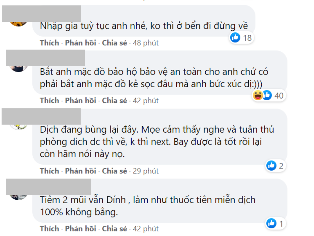 MC Phan Anh bức xúc khi bị yêu cầu mặc đồ bảo hộ trên máy bay, dân mạng lại quay sang 'ném đá' chính chủ Ảnh 5