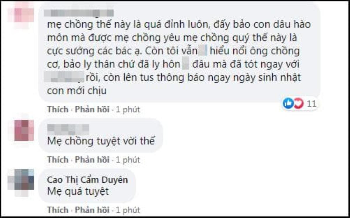 Chỉ một câu trả lời nhẹ nhàng, mẹ chồng Diệp Lâm Anh được phong ngay danh hiệu 'mẹ chồng quốc dân' Ảnh 4