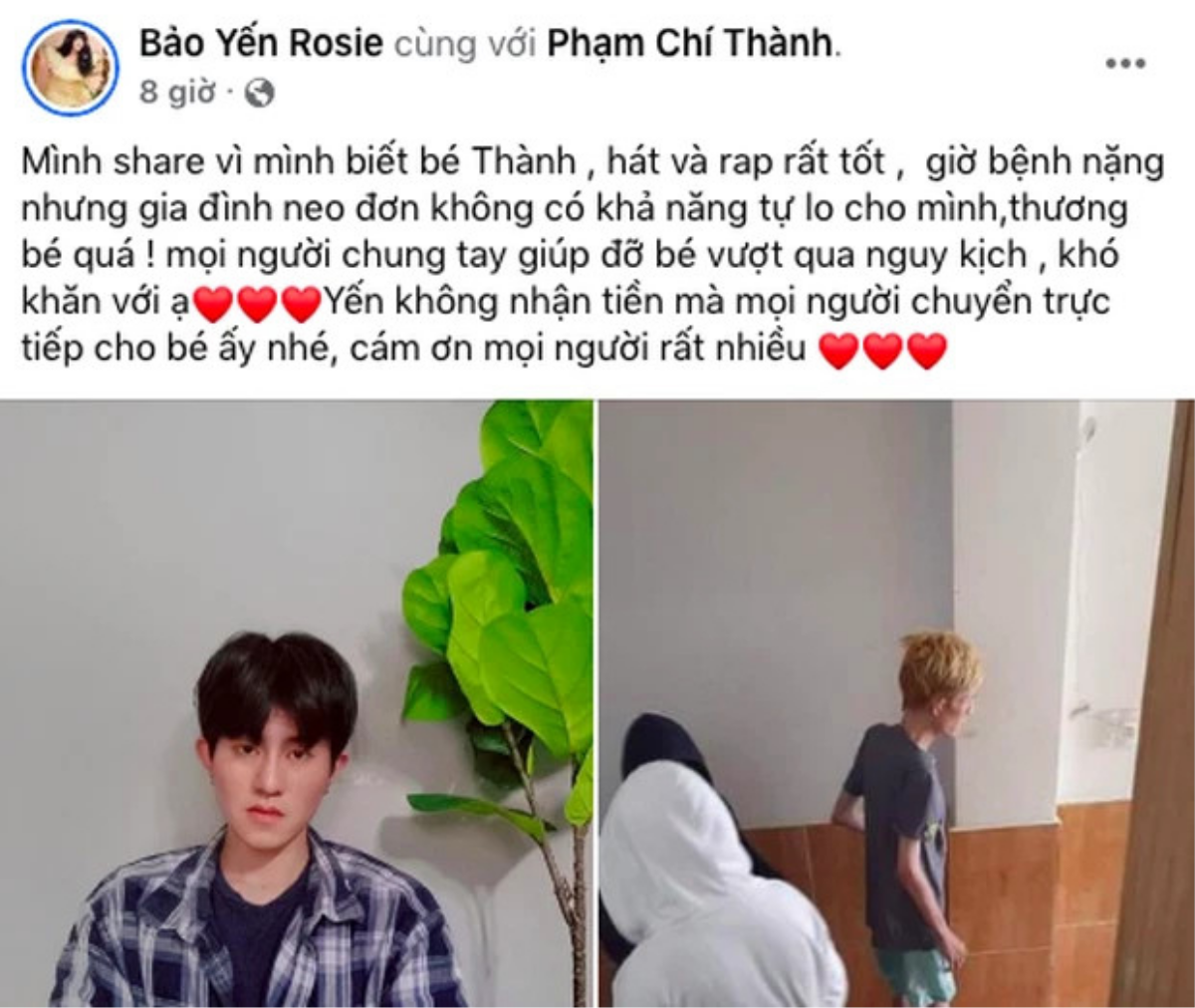 Học trò Hồ Quỳnh Hương nguy kịch, Hà Hồ và dàn sao Việt kêu gọi quyên góp Ảnh 6